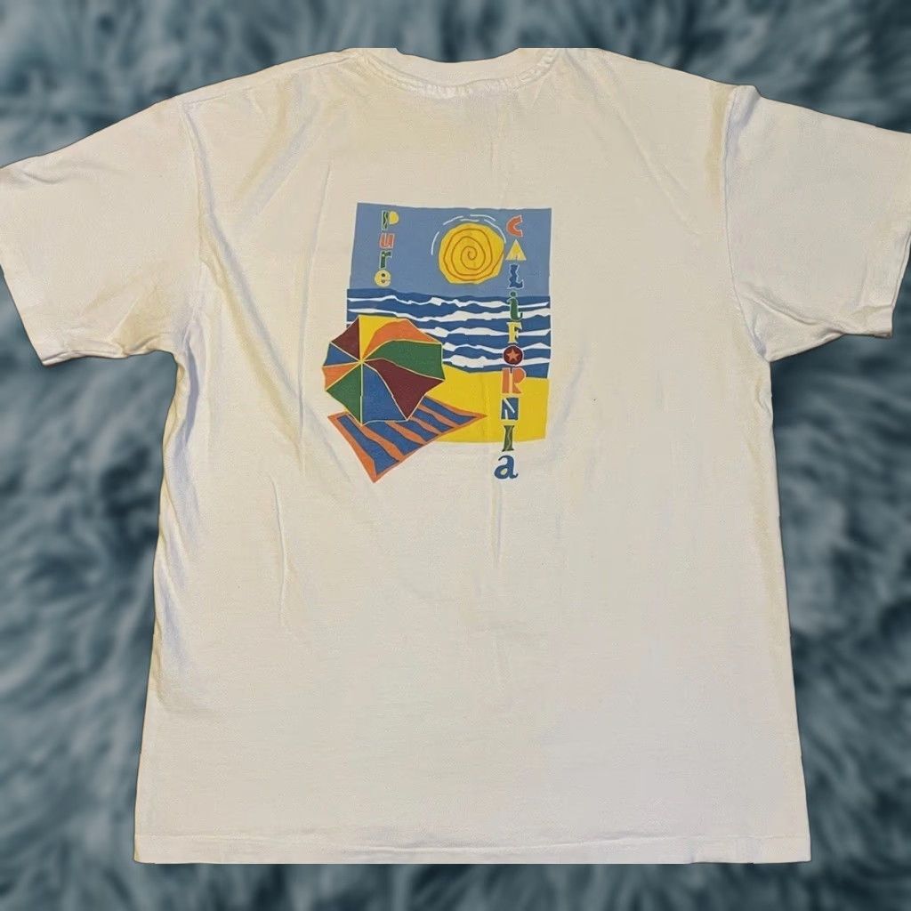 Vintage VINTAGE 90s Arrowhead Water Faded Distress California Promo Shirt M White Graphic Tee Mens 80s Grunge Surf Skate Rock Size US M / EU 48-50 / 2 - 1 Thumbnail