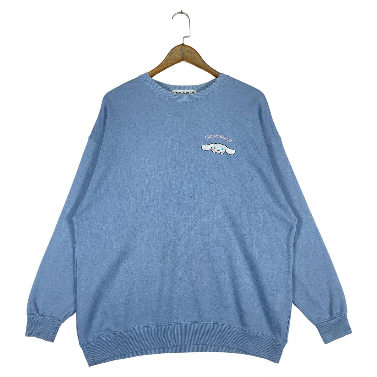Vintage Vintage Cinnamoroll Crewneck Sweatshirt Light Blue Pullover Size XL / US 12-14 / IT 48-50 - 1 Thumbnail
