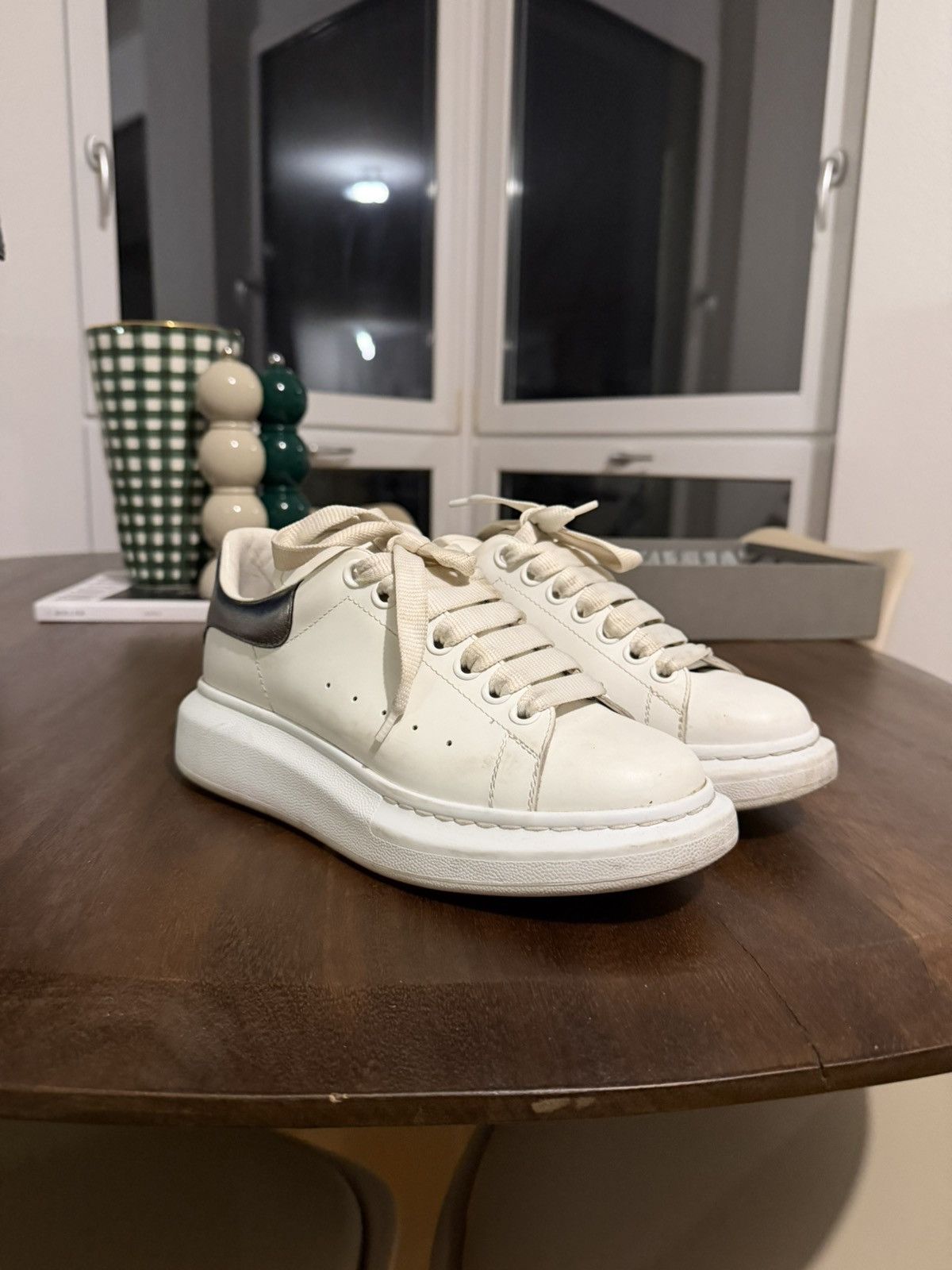 McQ Alexander McQueen MCQ ALL WHITE SNEAKERS Size US 8 / IT 38 - 4 Thumbnail