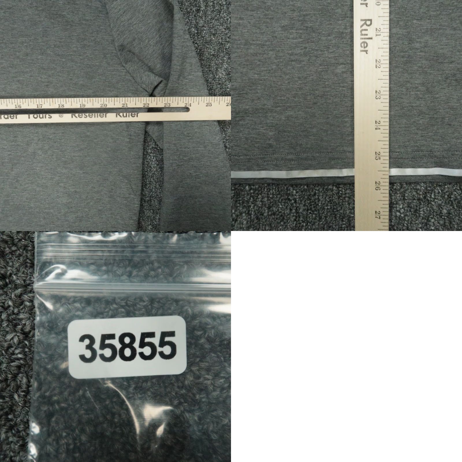 Vintage Greyson Hoodie Mens Large Gray Pullover Zip Hooded Pocket Performance Size US L / EU 52-54 / 3 - 8 Thumbnail