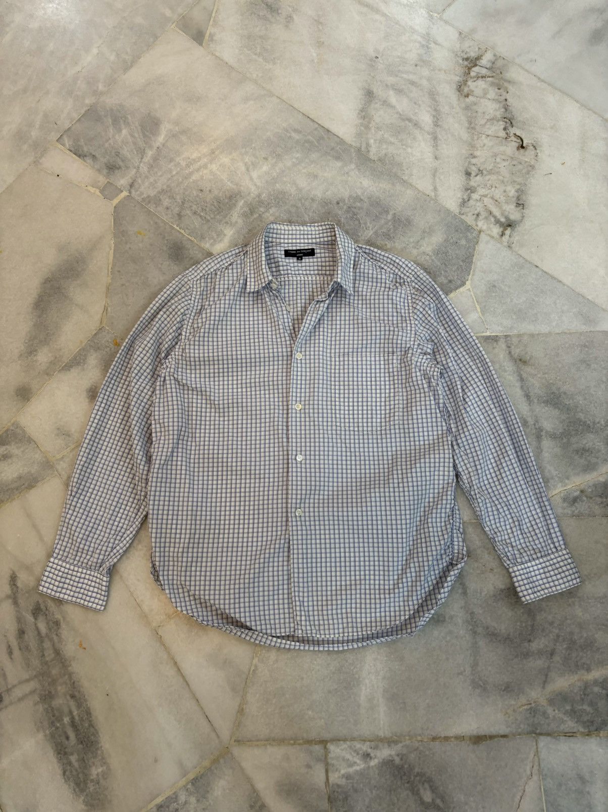 Comme des Garcons × Comme des Garcons Homme × Comme des Garcons Homme Plus AD2003 Comme Des Garcons Stripe Shirt Size US S / EU 44-46 / 1 - 1 Thumbnail