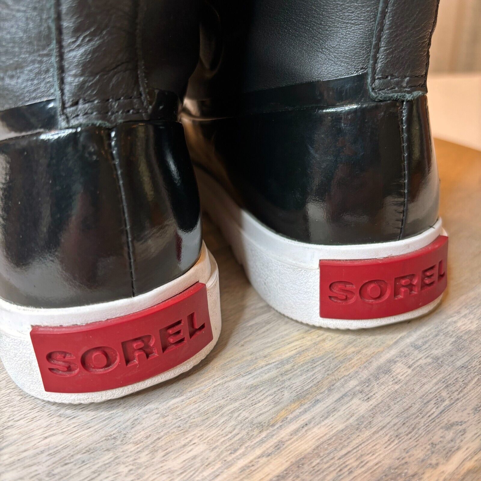 SOREL Sorel Women's Joan of Arctic Black Leather Boots US Size 6 Size US 6 / IT 36 - 8 Thumbnail