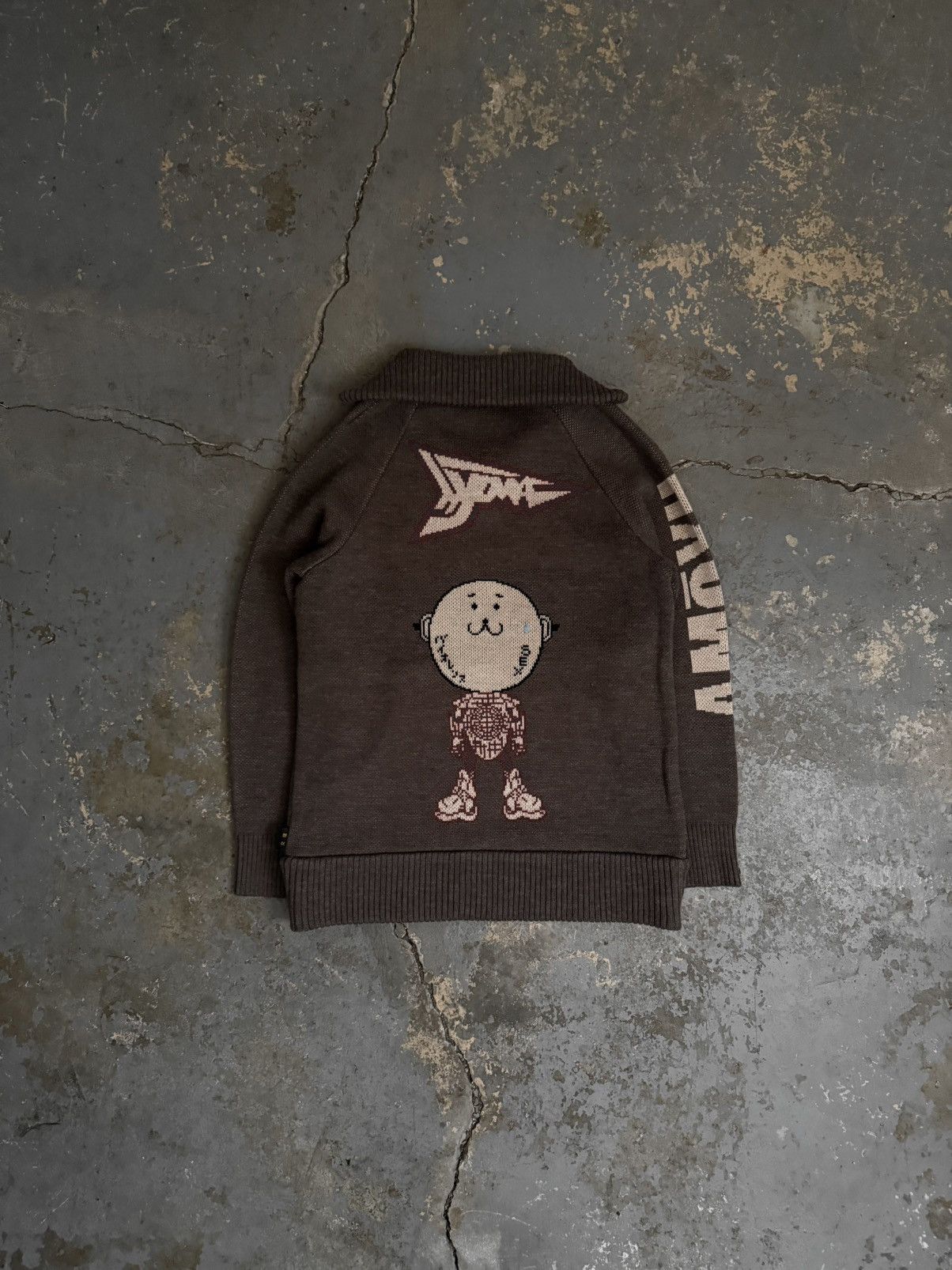 希少　20471120 HYOMA 99AWコレクションニットコンビパンツ 20471120 HYOMA RACING KNIT | Grailed