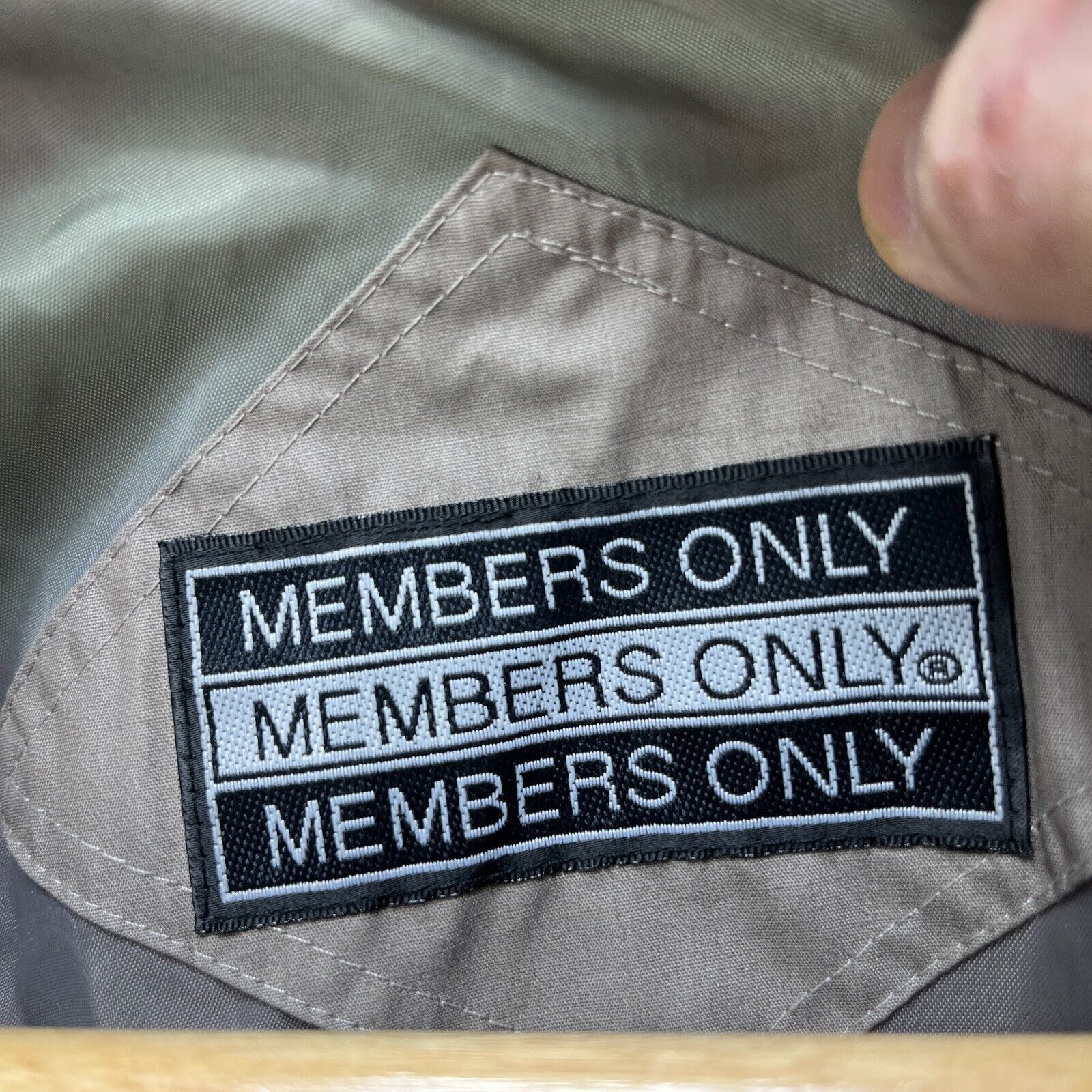 Members Only × Vintage Vintage 90s Members Only Jacket Large Windbreaker Size US L / EU 52-54 / 3 - 4 Thumbnail