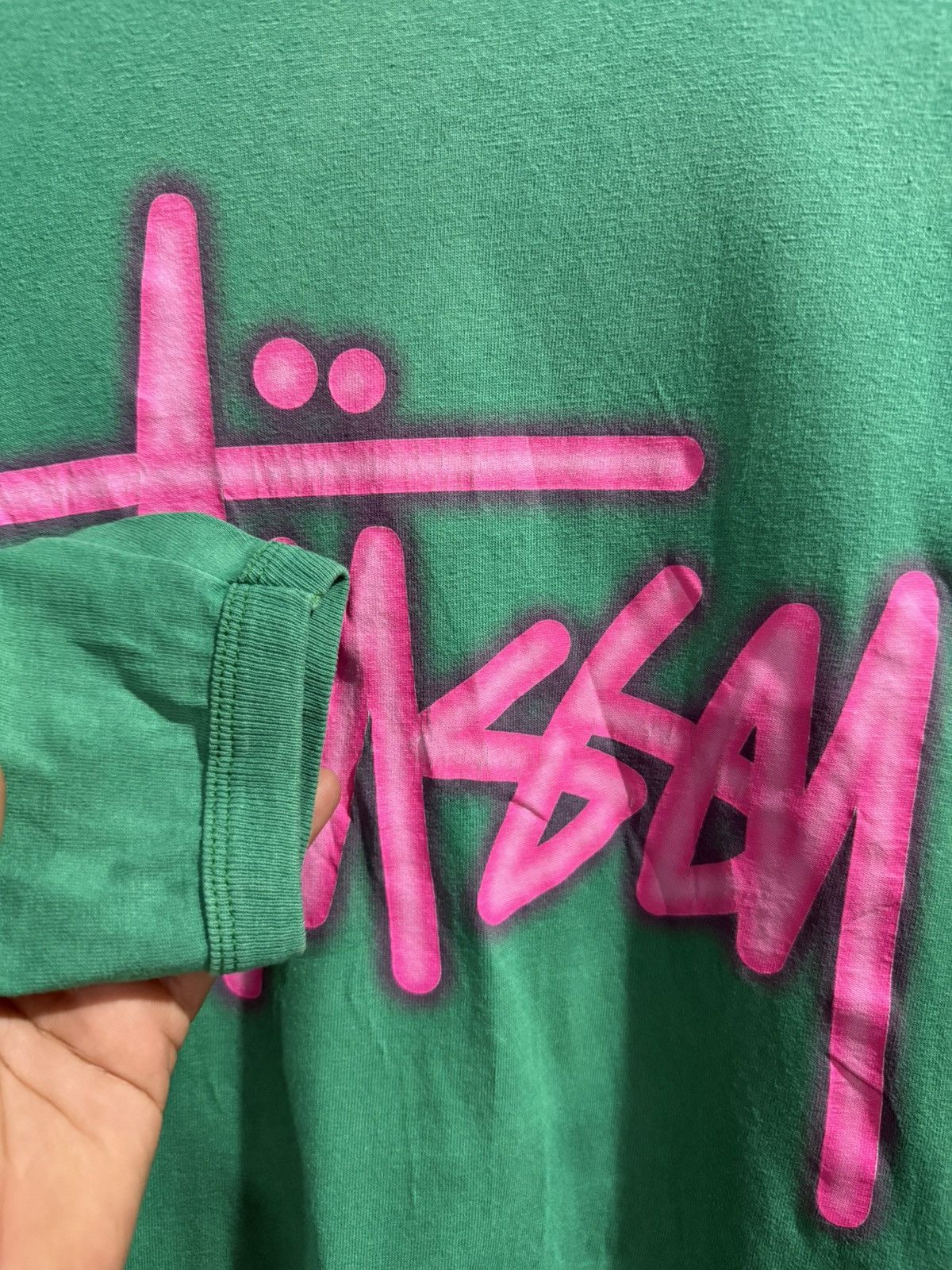 Stussy Vintage Stussy Backhit Streetwear Faded Tee Size US XL / EU 56 / 4 - 7 Thumbnail