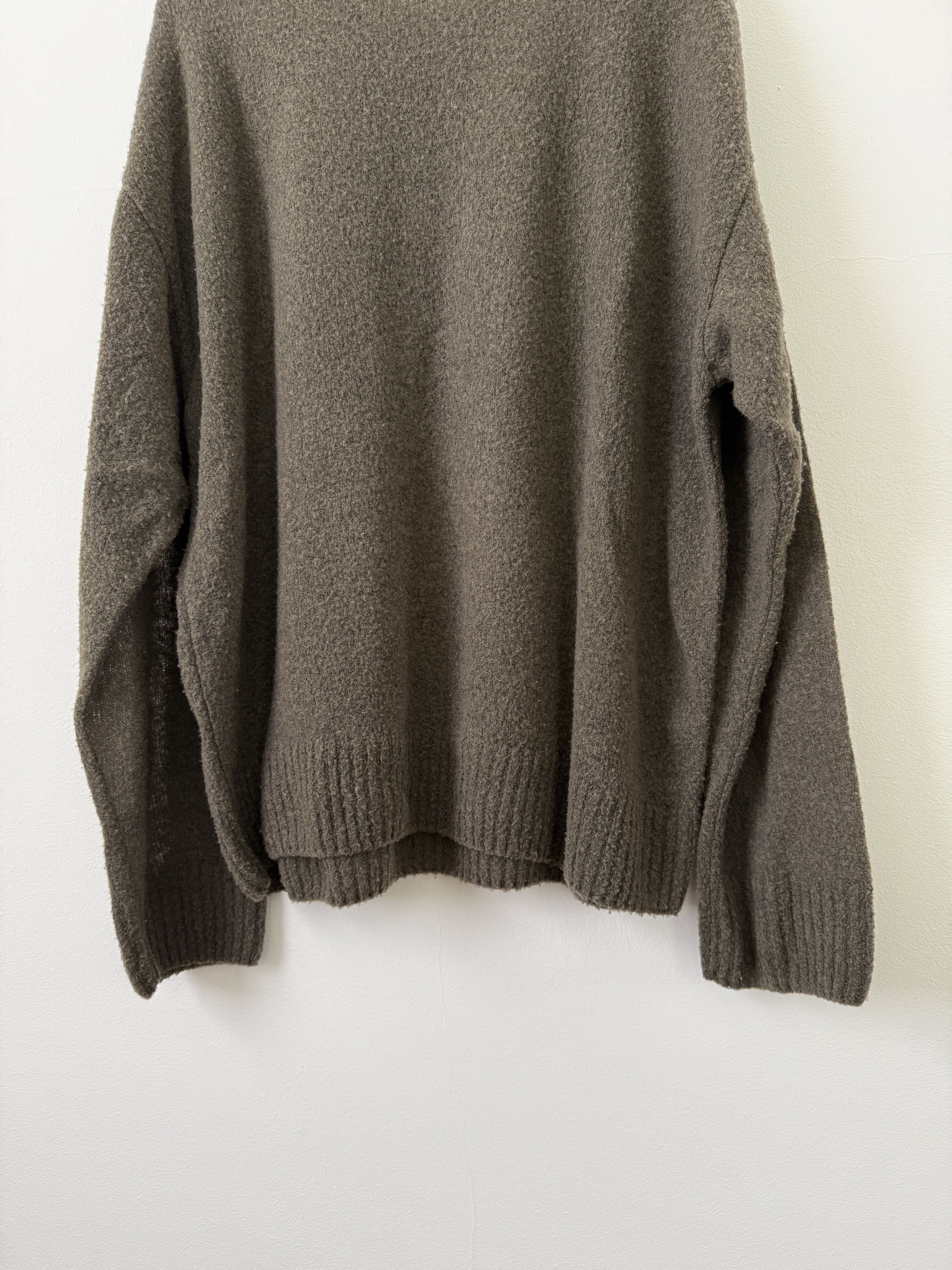 John Elliott Wool Powder Knit Sweater Size US L / EU 52-54 / 3 - 10 Thumbnail