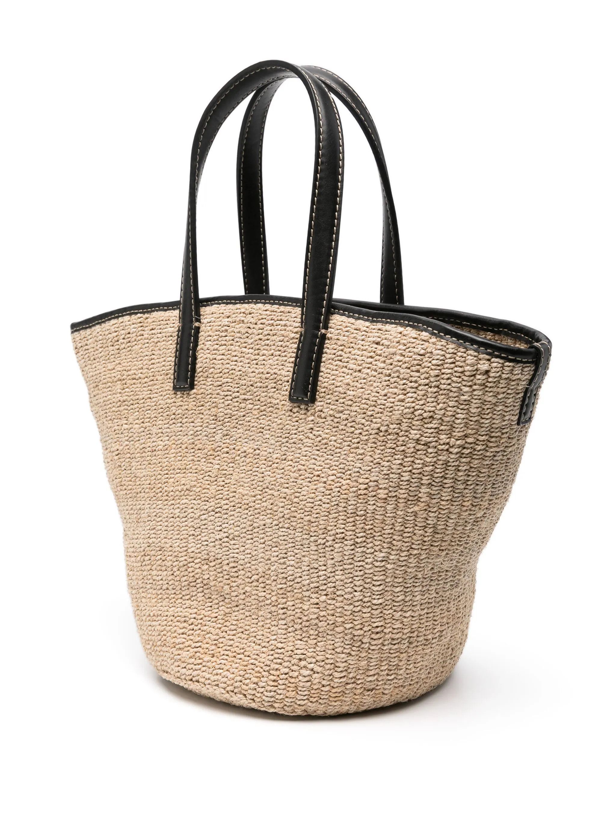 Stella McCartney o1s22i1n1024 Size: OS / Logo Raffia Shoulder Bag Size ONE SIZE - 3 Thumbnail