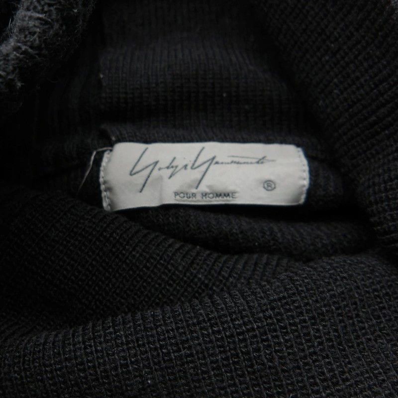 Yohji Yamamoto YOHJI YAMAMOTO POUR HOMME 20aw RIB SWITCHING CARDIGAN Size US L / EU 52-54 / 3 - 7 Thumbnail
