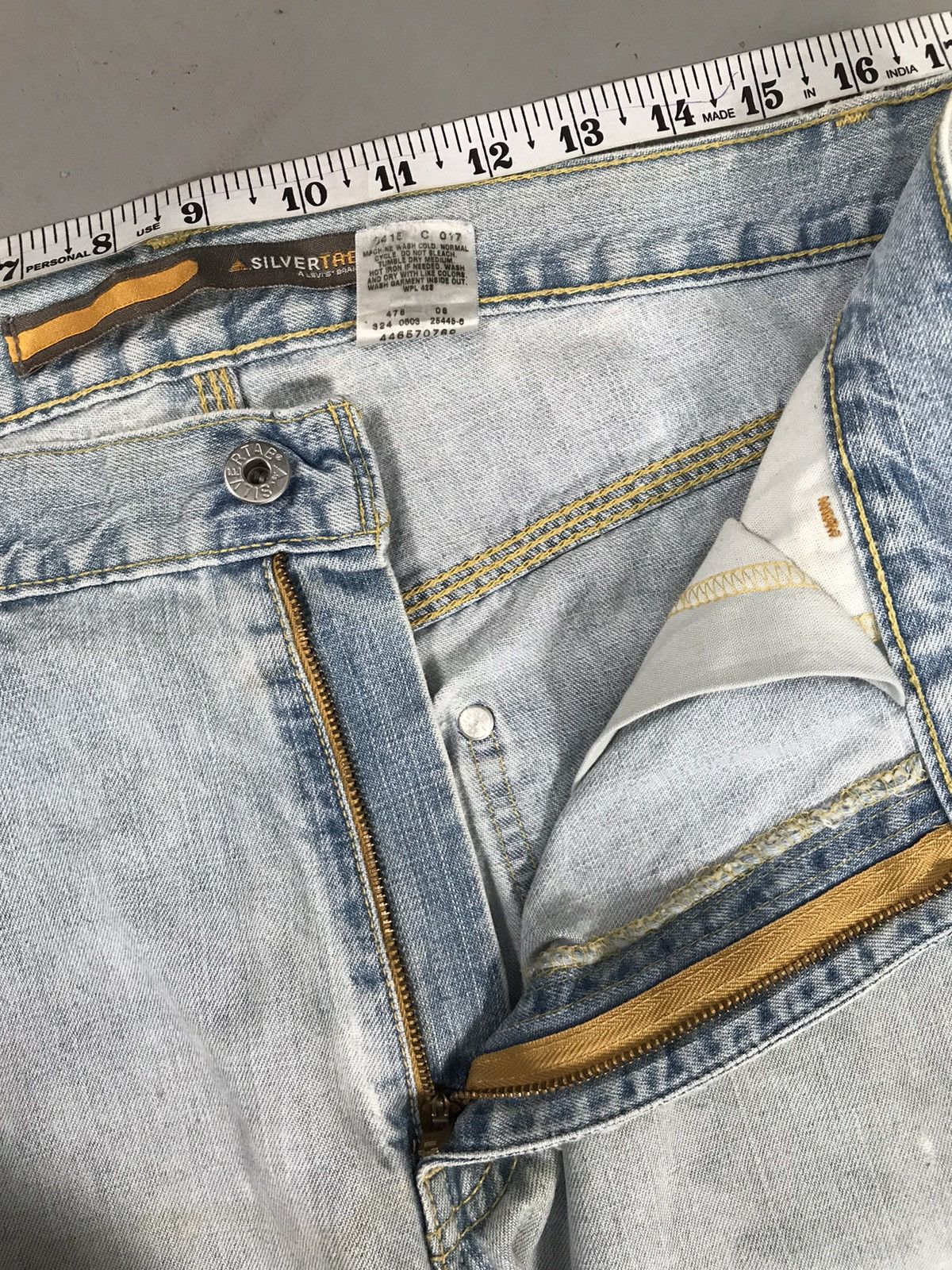 Levi's × Vintage Vintage Levi’s Strauss & co silver tab carpenter denim pant Size US 34 / EU 50 - 5 Thumbnail