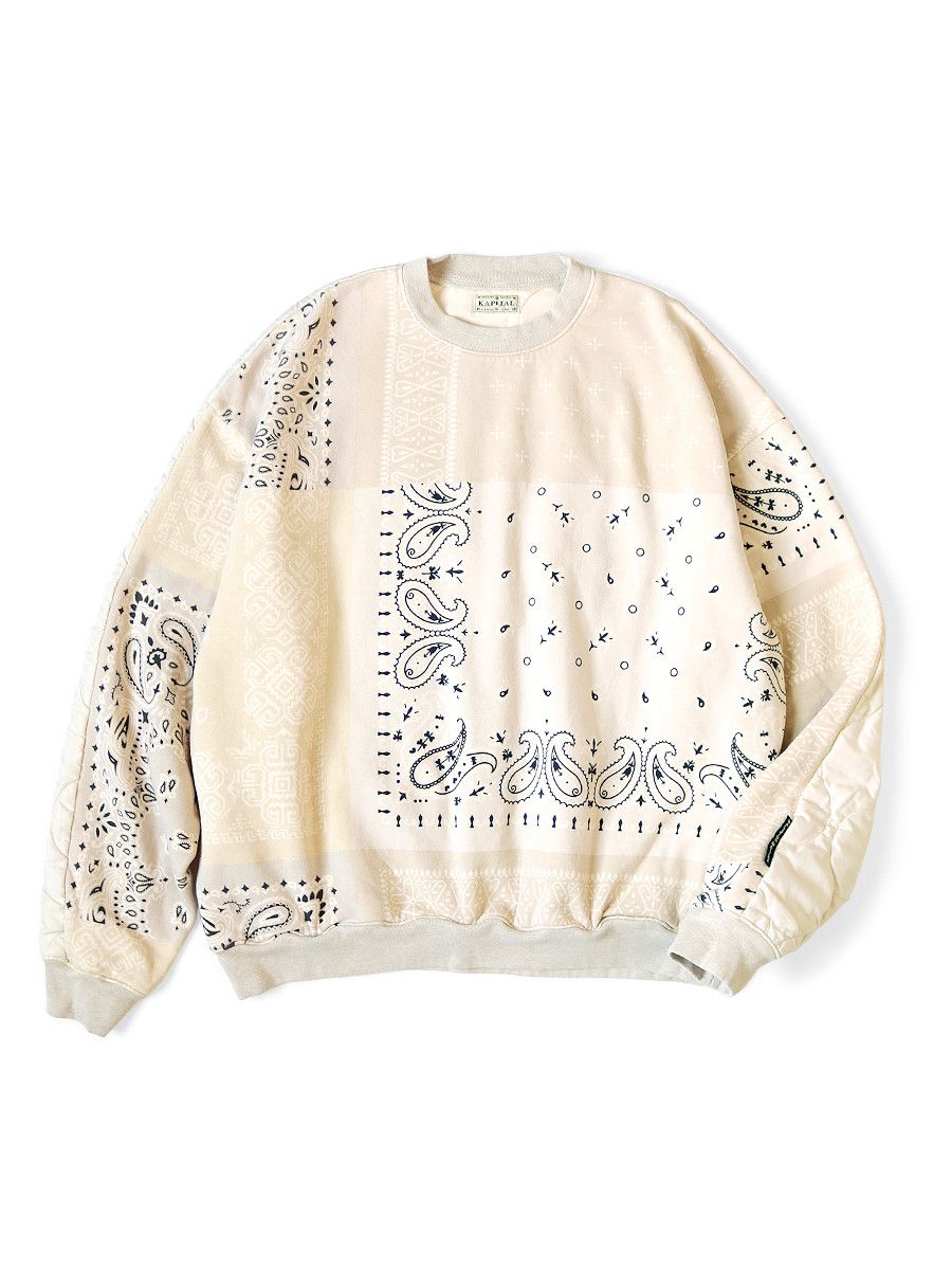 Kapital Kapital Fleece bandana pattern Bibark BIG sweatshirt Size US M / EU 48-50 / 2 - 1 Thumbnail