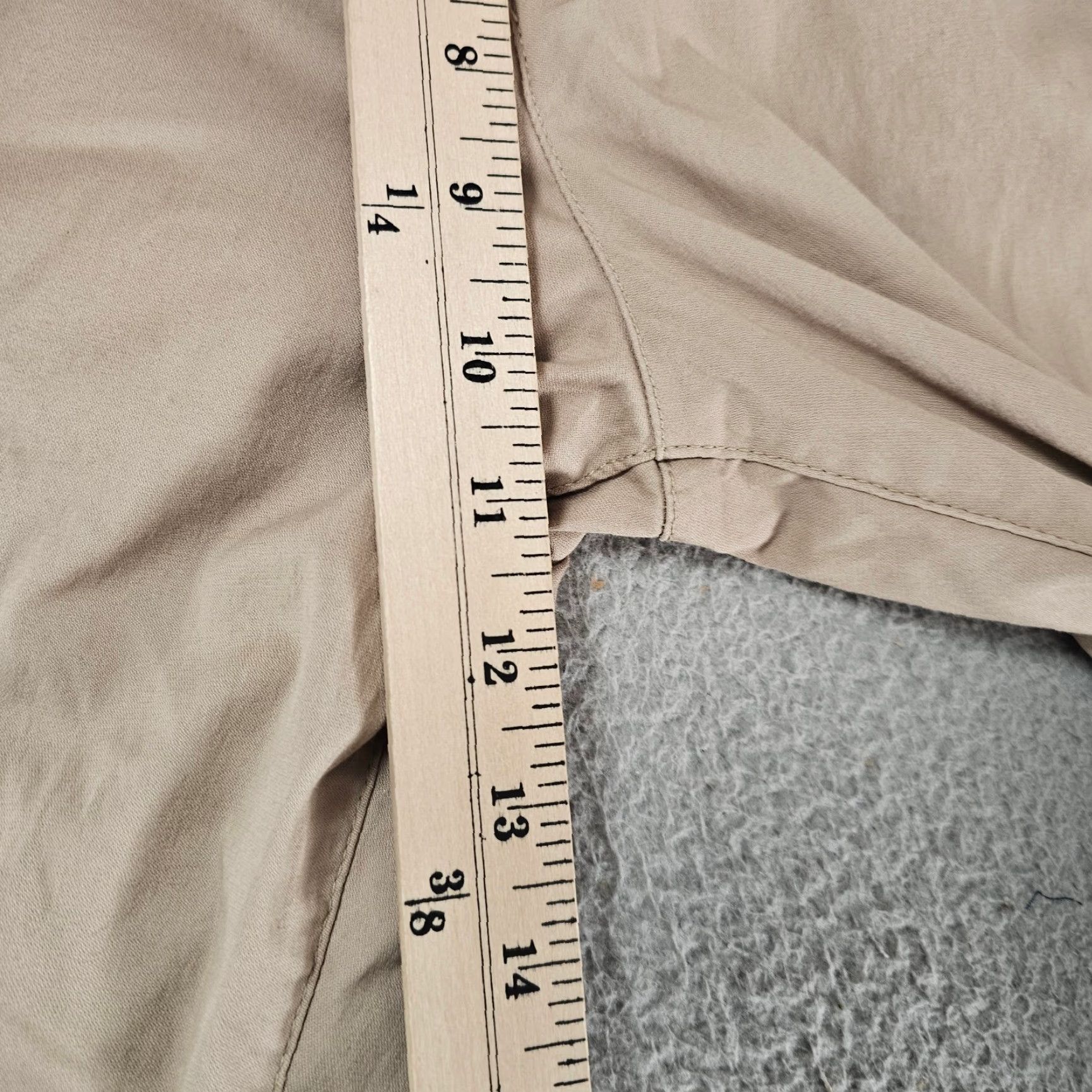 Vintage Bird Dogs Pants Mens 32x30 Khaki Chino Regular Slimming Breathable Stretch Pockets Logo 30 Inseam Casual Workwear Autumn Spring Summer Tan Brown Size US 32 / EU 48 - 3 Thumbnail
