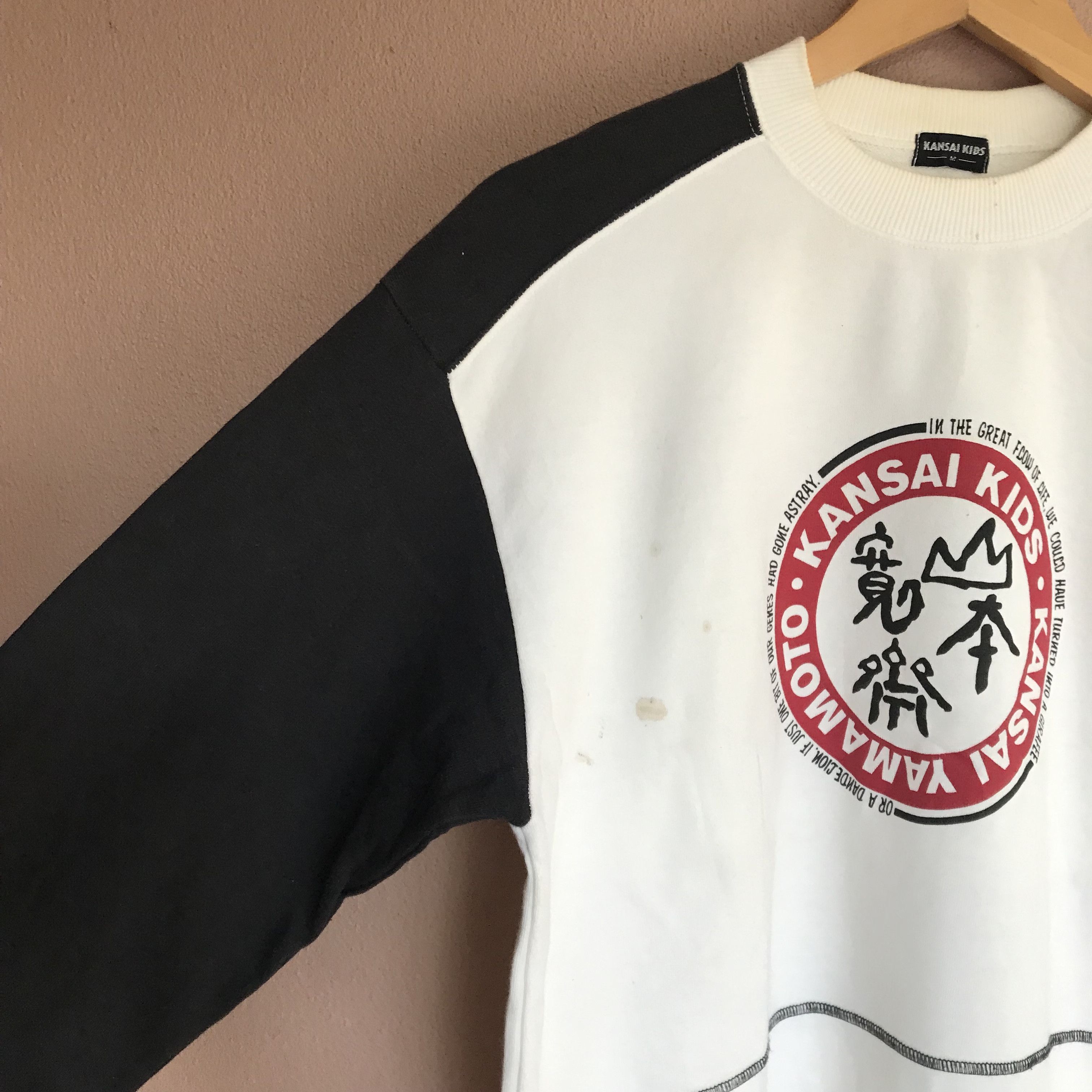 Kansai Yamamoto Kansai Yamamoto Two Tones Pullover sweatshirt Size US M / EU 48-50 / 2 - 4 Thumbnail