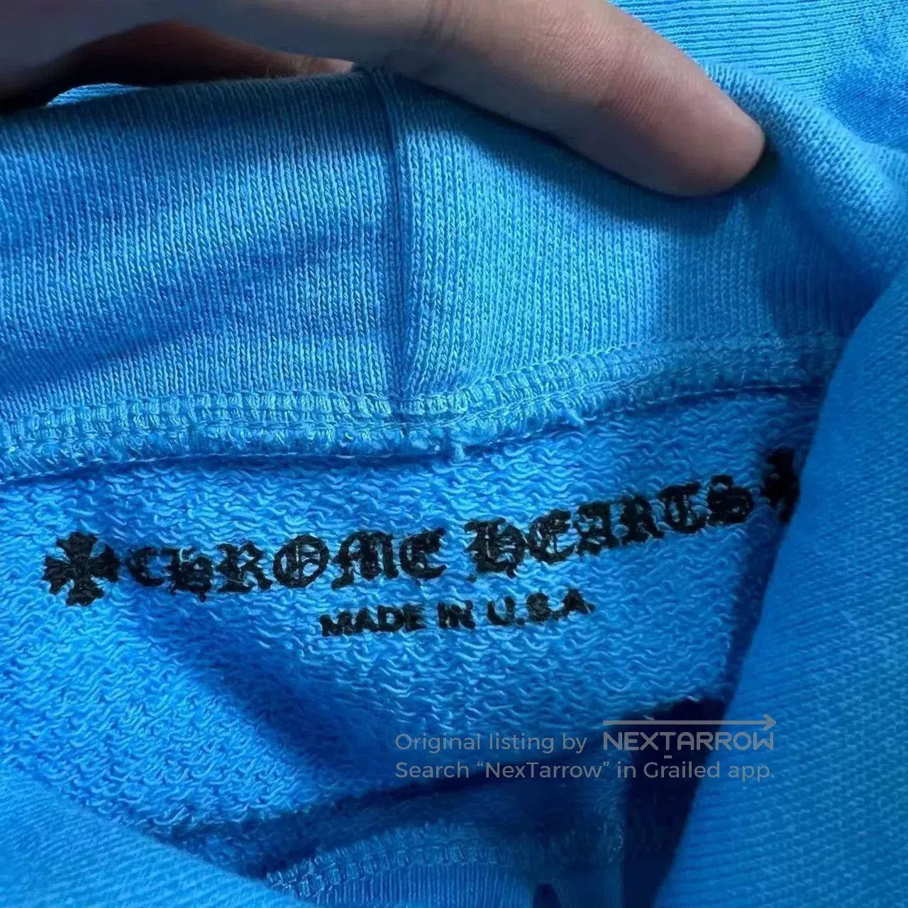 Chrome Hearts Chrome Hearts Mattyboy Blue Sweatshirt. Size US S / EU 44-46 / 1 - 3 Thumbnail