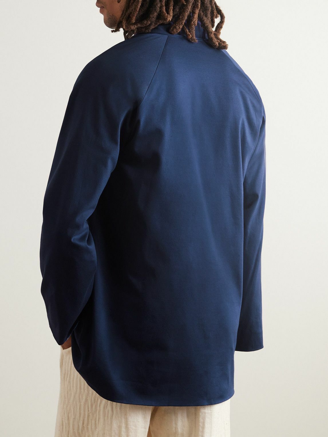 Blue Blue Japan Blue Blue Japan Reversible Printed Jersey Cady Jacket Size US XS / EU 42 / 0 - 3 Thumbnail