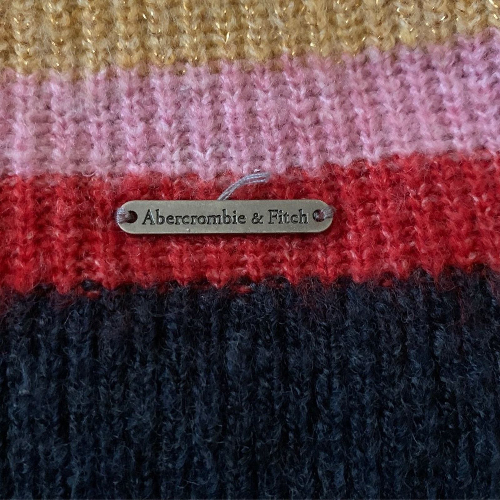 Abercrombie & Fitch Abercrombie & Fitch Women's Size XS Sweater Pullover Striped Size XS / US 0-2 / IT 36-38 - 7 Thumbnail