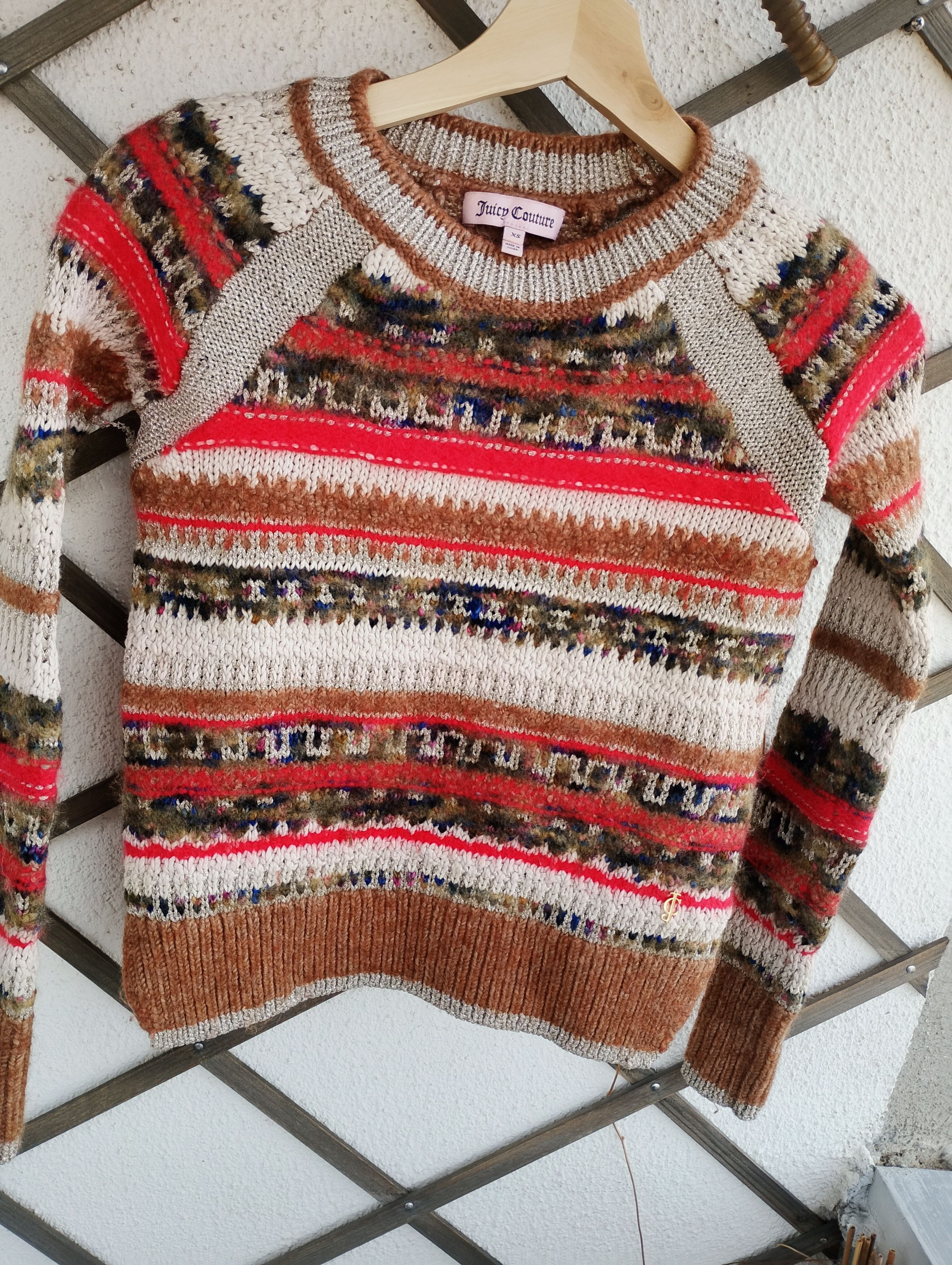 Juicy Couture Juicy Couture Sweater Wool Angora Alpaca Blend sz XS/S Size XS / US 0-2 / IT 36-38 - 2 Thumbnail