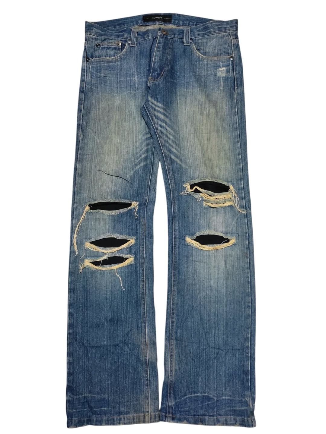 Japanese Brand Limited i Skull rock denim Size US 34 / EU 50 - 2 Thumbnail