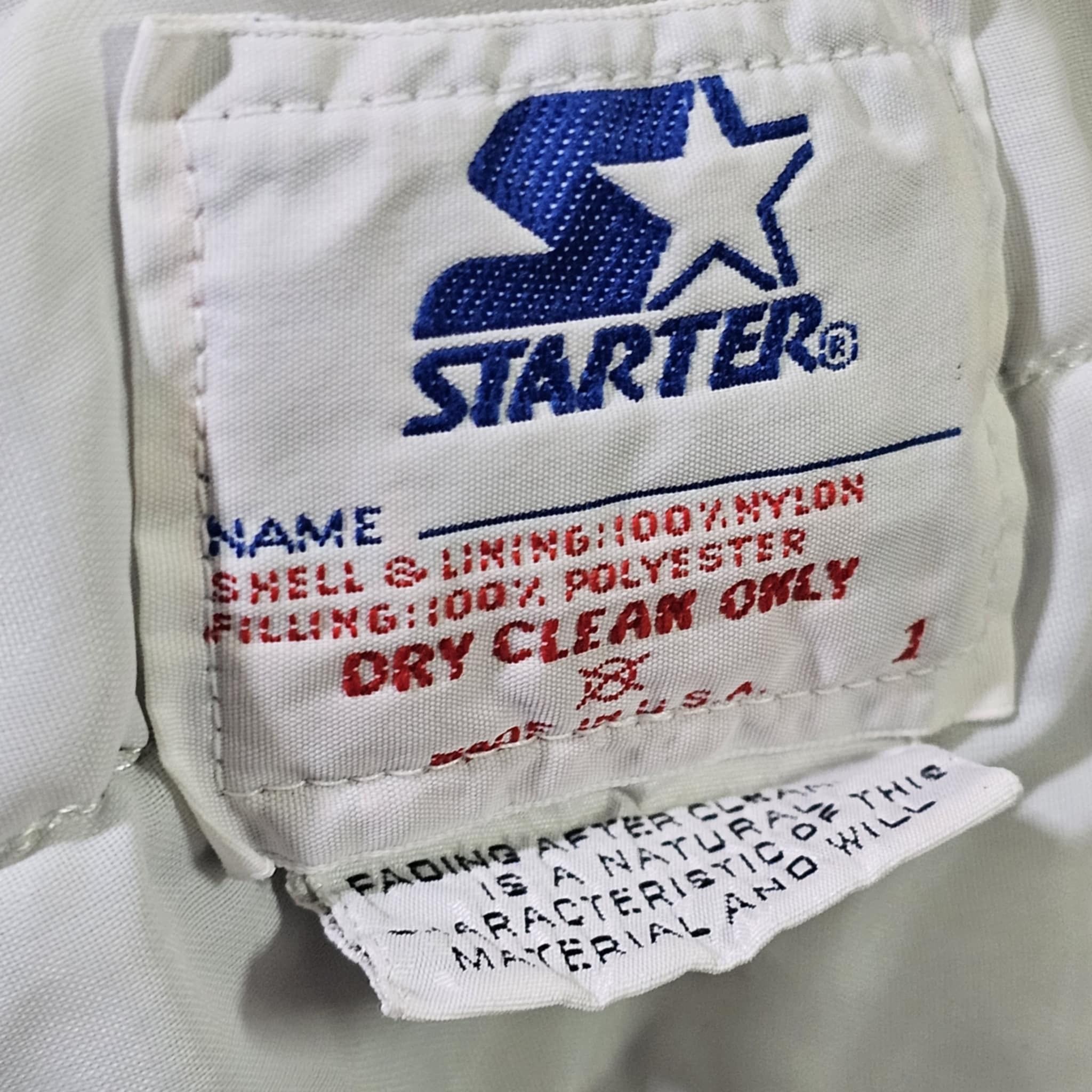 NFL × Starter × Vintage Dallas Cowboys Vintage 80s Starter Bomber Varsity Jacket Size US M / EU 48-50 / 2 - 6 Thumbnail