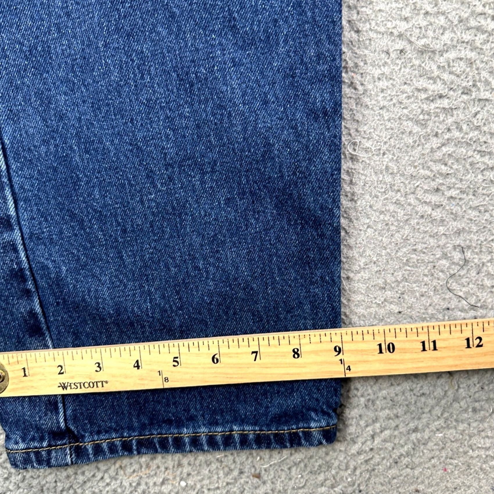 Levi's Levis 505 Jeans Straight Leg Mens 40X30 Blue Red Tab 5 Pockets Denim Outdoor Shirt Size US 40 / EU 56 - 7 Thumbnail