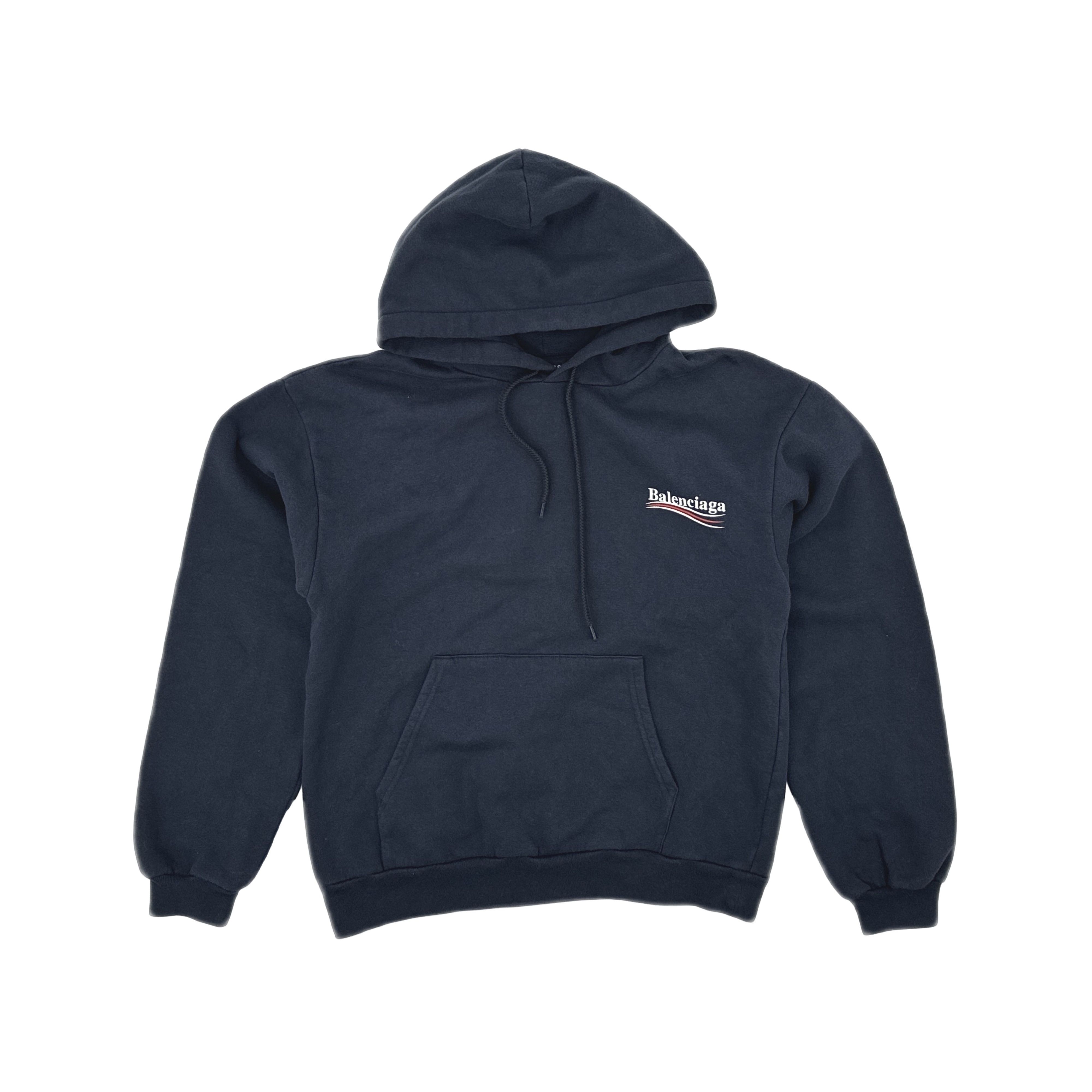 Balenciaga Balenciaga Political Campaign Hoodie XS Size US XS / EU 42 / 0 - 1 Thumbnail