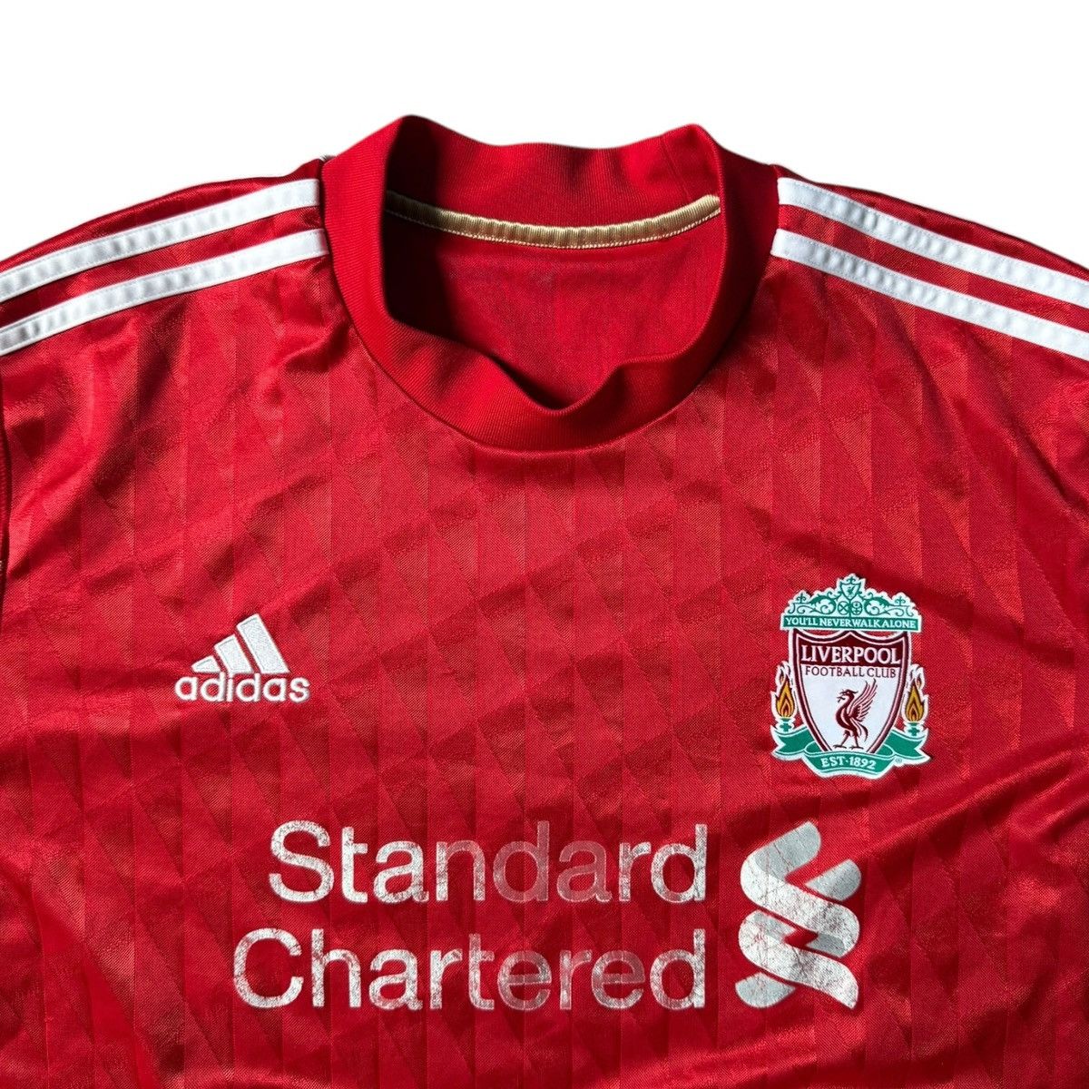 Adidas Vintage 2011 Adidas Liverpool Jersey Size US L / EU 52-54 / 3 - 2 Thumbnail