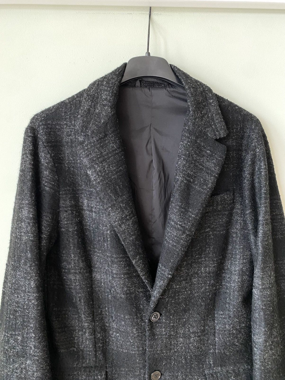 Trussardi Trussardi Jeans wool check Blazer jacket 48 Size US M / EU 48-50 / 2 - 2 Thumbnail