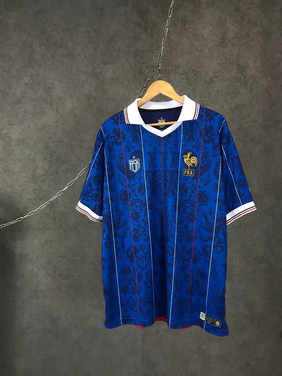 Other FFF France art soccer jersey Size US XXL / EU 58 / 5 - 1 Thumbnail