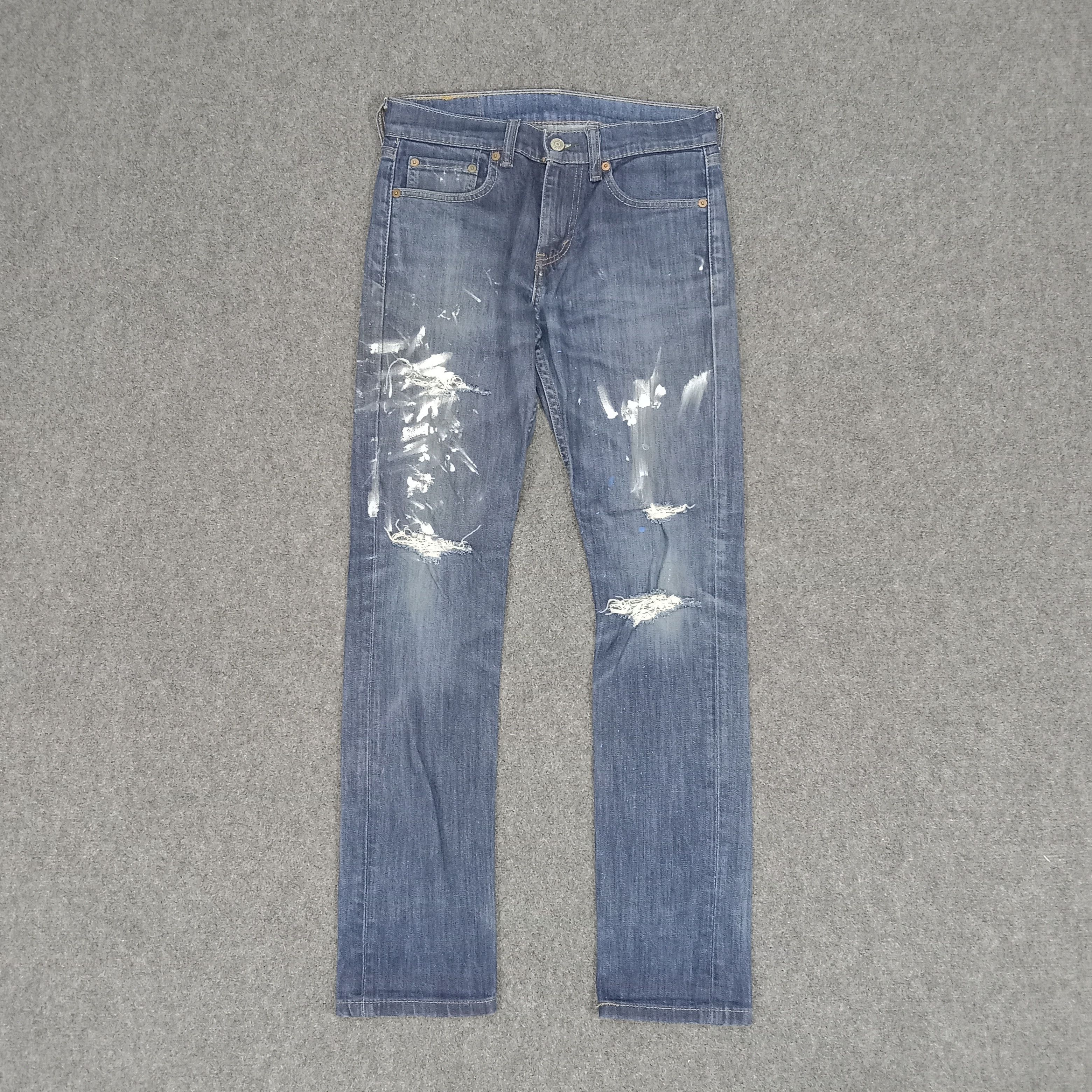 Levi's 510 American Distressed Style Denim Jeans