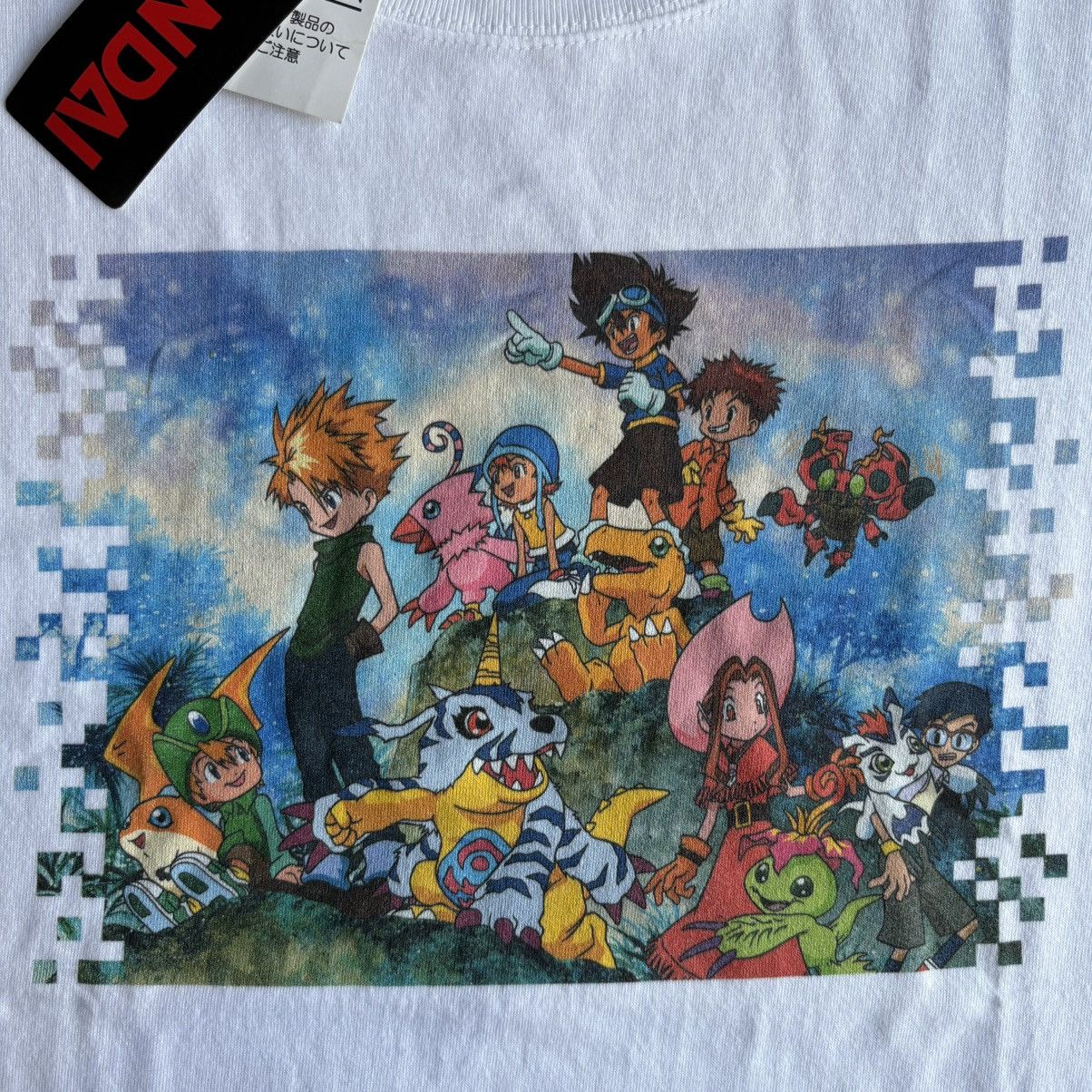 Anime Anime Shirt Digimon Adventure Official Bandai Size US L / EU 52-54 / 3 - 4 Thumbnail