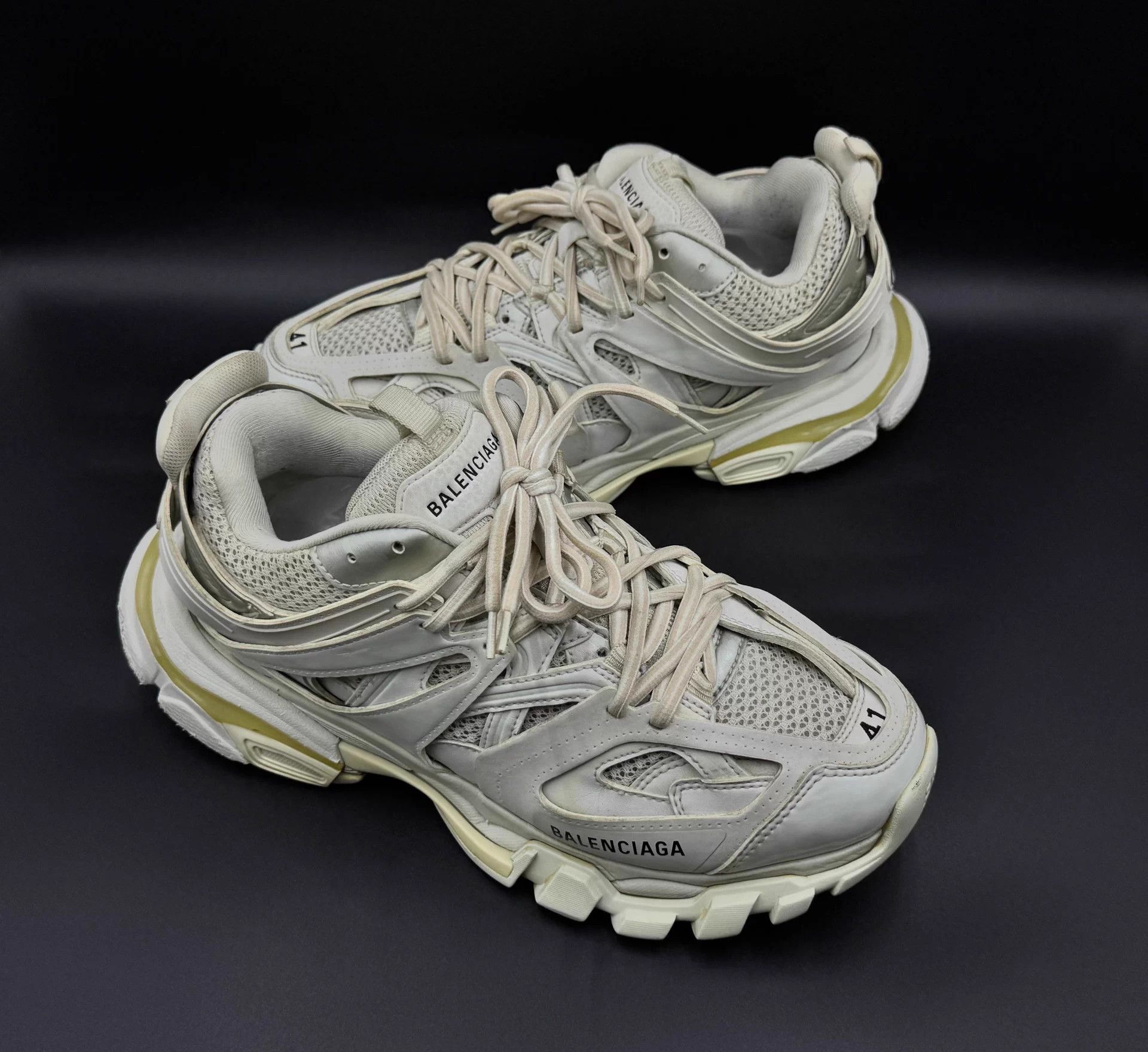 Balenciaga Balenciaga Track1.0 Men's White 41 Dad Sneakers Size US 8 / EU 41 - 7 Thumbnail