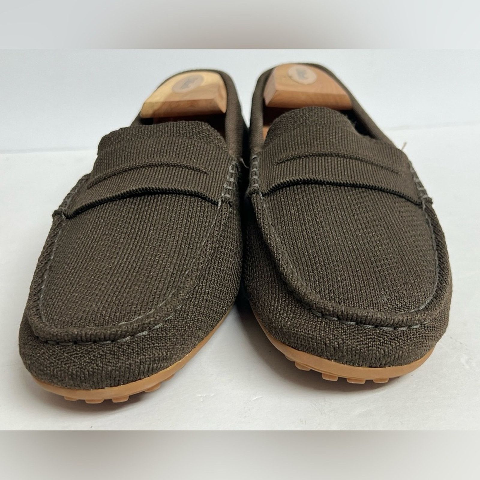 Rothy's NEW Rothys Driving Loafer Mens 8.5 Brown Herringbone Slip On Size US 8.5 / EU 41-42 - 1 Thumbnail