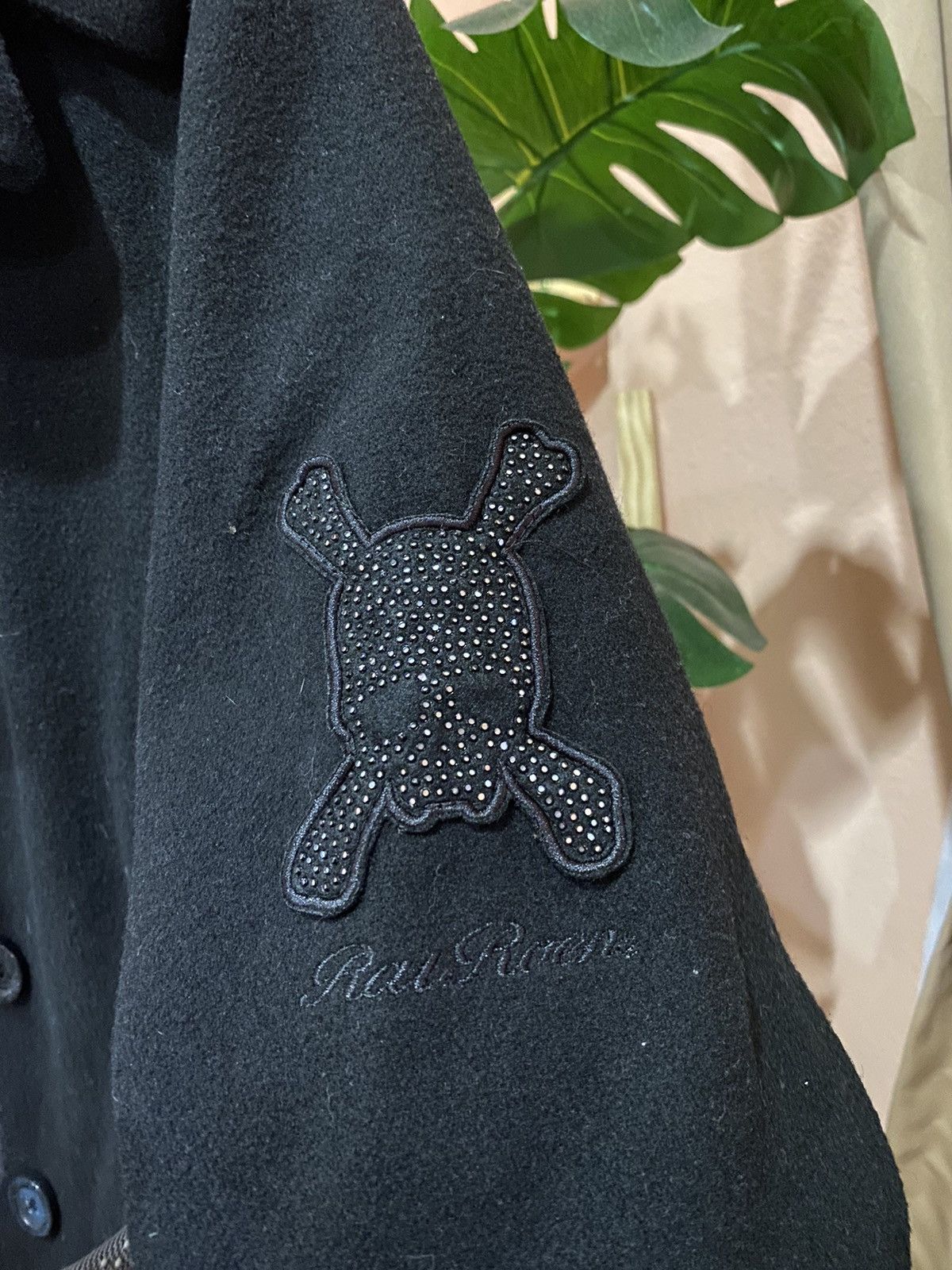 Roen Rare Roen Black Wool Peacoat Designer Japan Brand Size L / US 10 / IT 46 - 7 Thumbnail