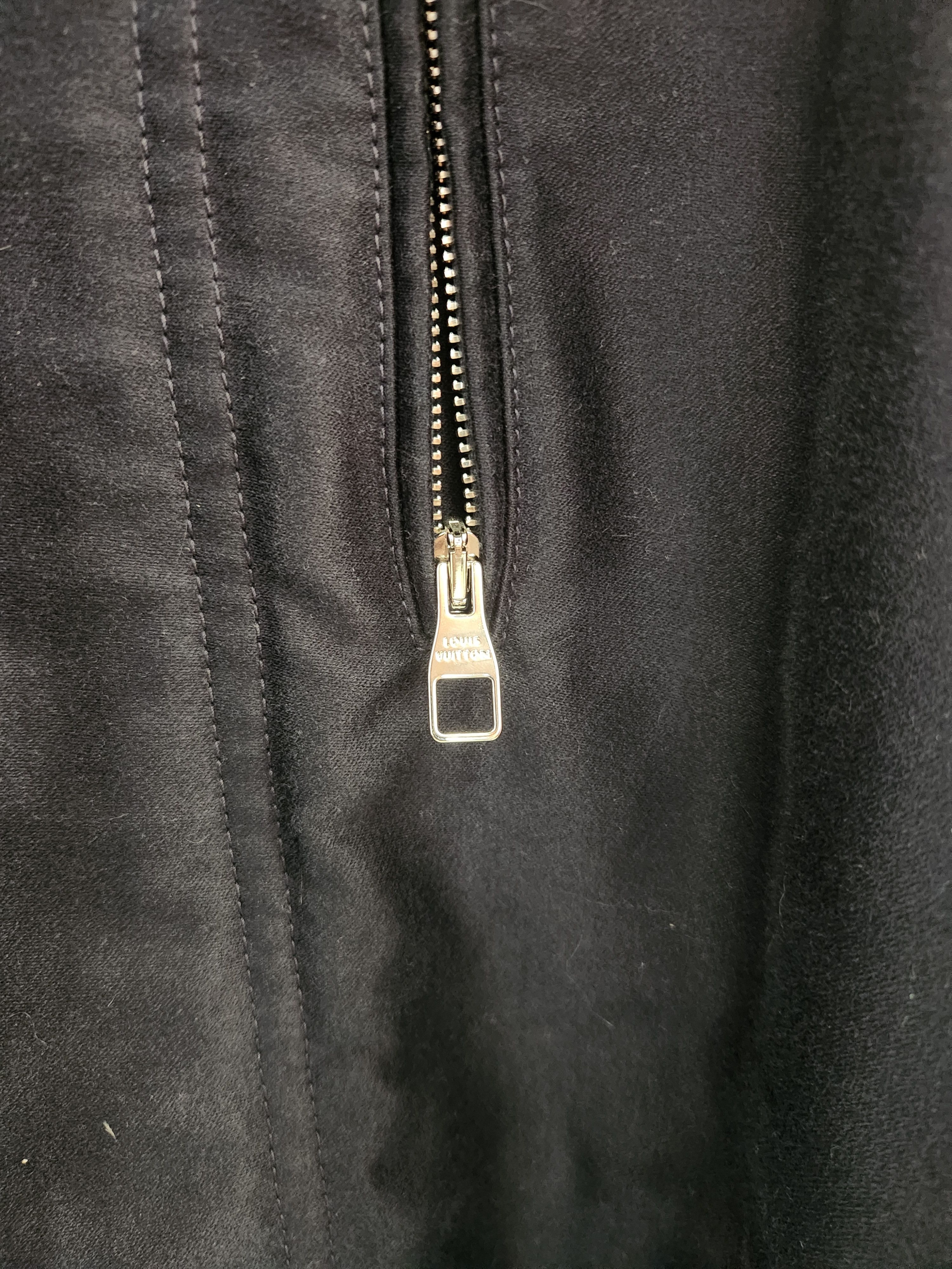 Louis Vuitton LV Navy blue heavy wool lining jacket - removable lining Size US S / EU 44-46 / 1 - 9 Thumbnail