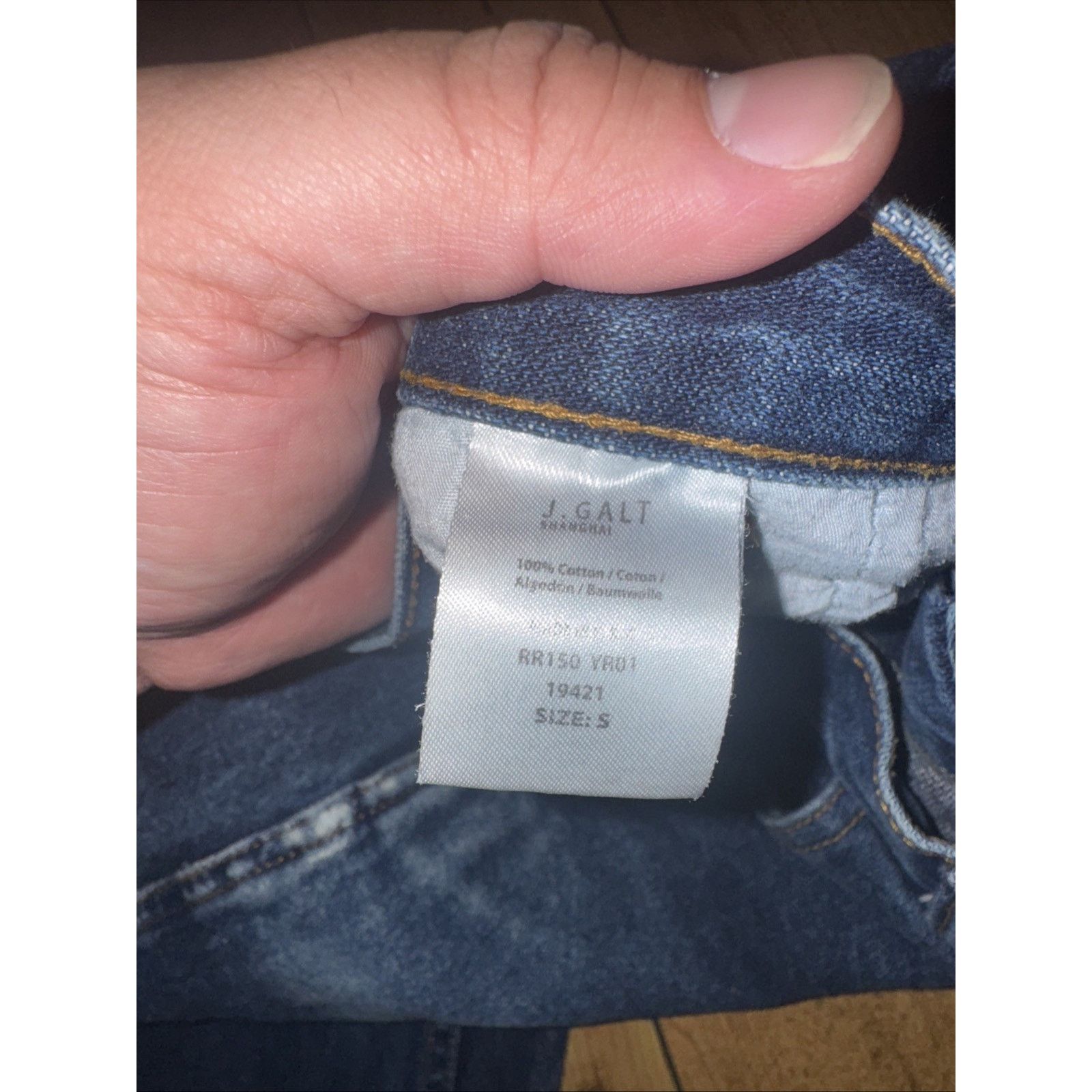 Galt Crew × Vintage Vintage J.Galt Carpenter Jeans Blue 28x30 Workwear Utility Size US 28 / EU 44 - 4 Thumbnail