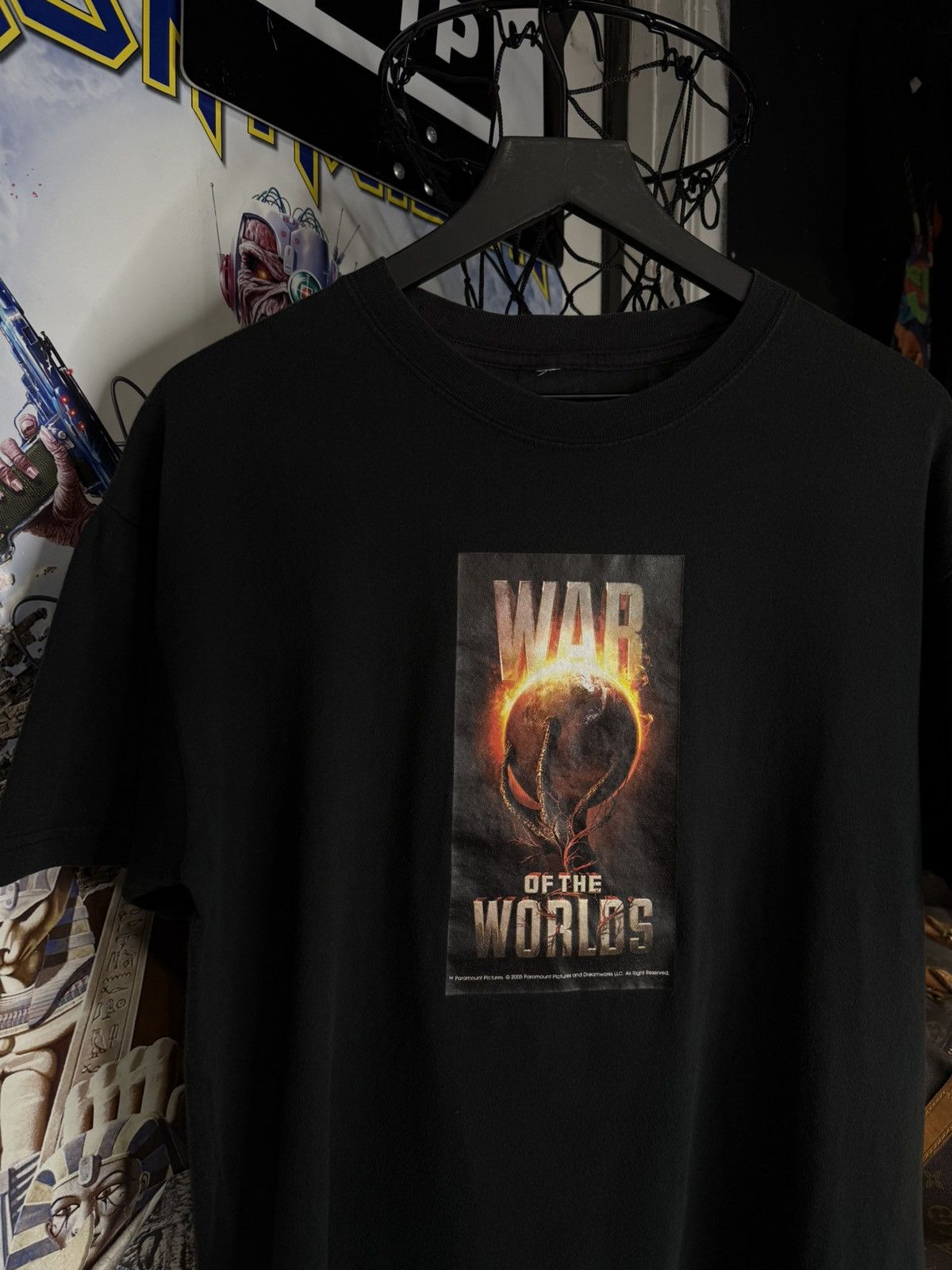 Vintage Vintage 05’ War of the Worlds Movie T-Shirt Rare Adult Med Size US M / EU 48-50 / 2 - 2 Thumbnail