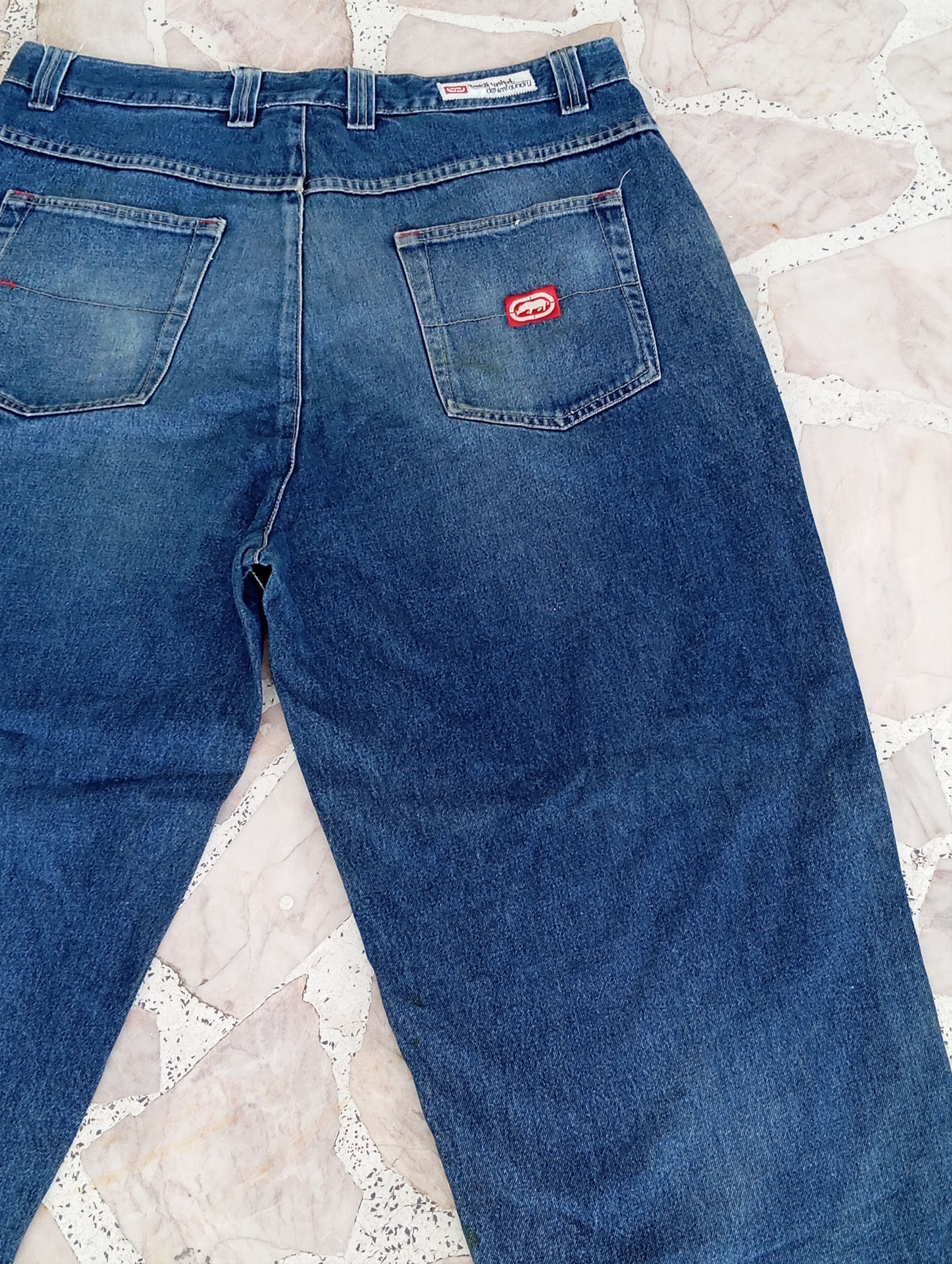Ecko Unltd. × Japanese Brand Ecko Distresses Denim with stain Size US 38 / EU 54 - 14 Thumbnail