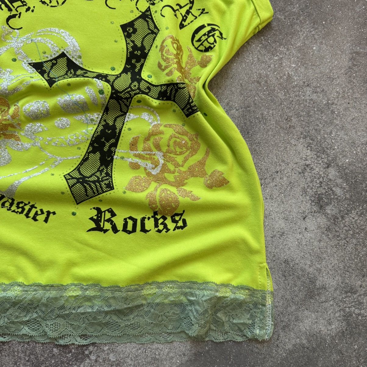 Hysteric Glamour Amazing Y2K Cross Logo Vintage Goth Lace Tank Top Size M / US 6-8 / IT 42-44 - 6 Thumbnail