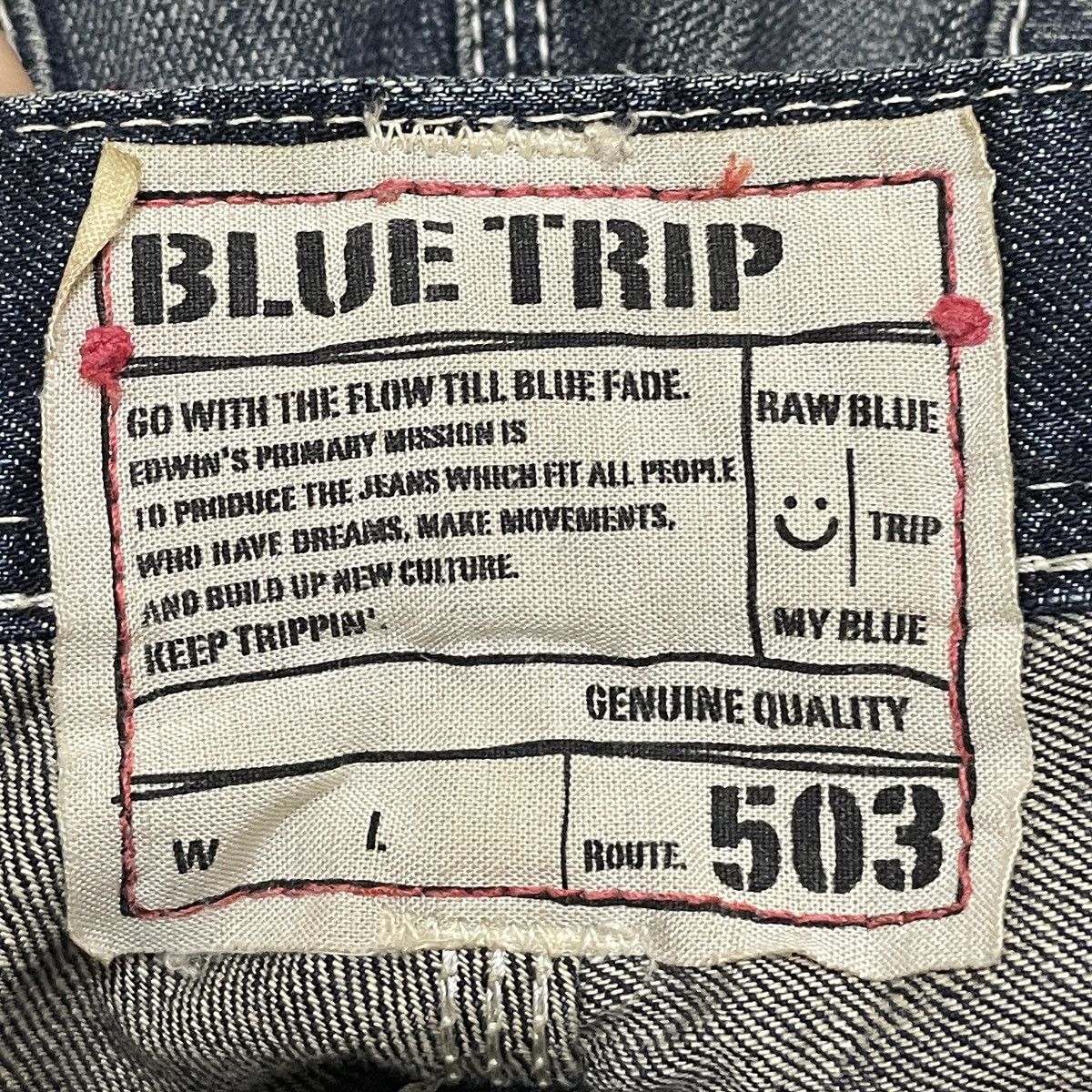 14th Addiction × Edwin × If Six Was Nine Rare Design Vintage Brand Edwin Carpenter Jeans 1990s Size US 30 / EU 46 - 10 Thumbnail