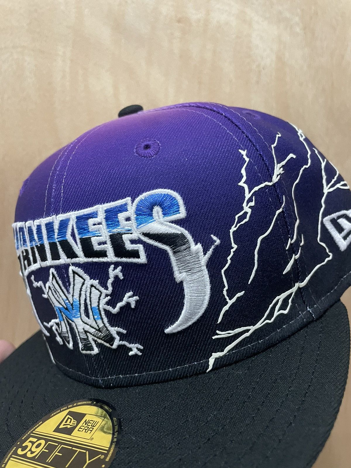 MyFitteds Myfitteds New York yankees Metallica lightning strikes 7 1/4 Size ONE SIZE - 4 Thumbnail