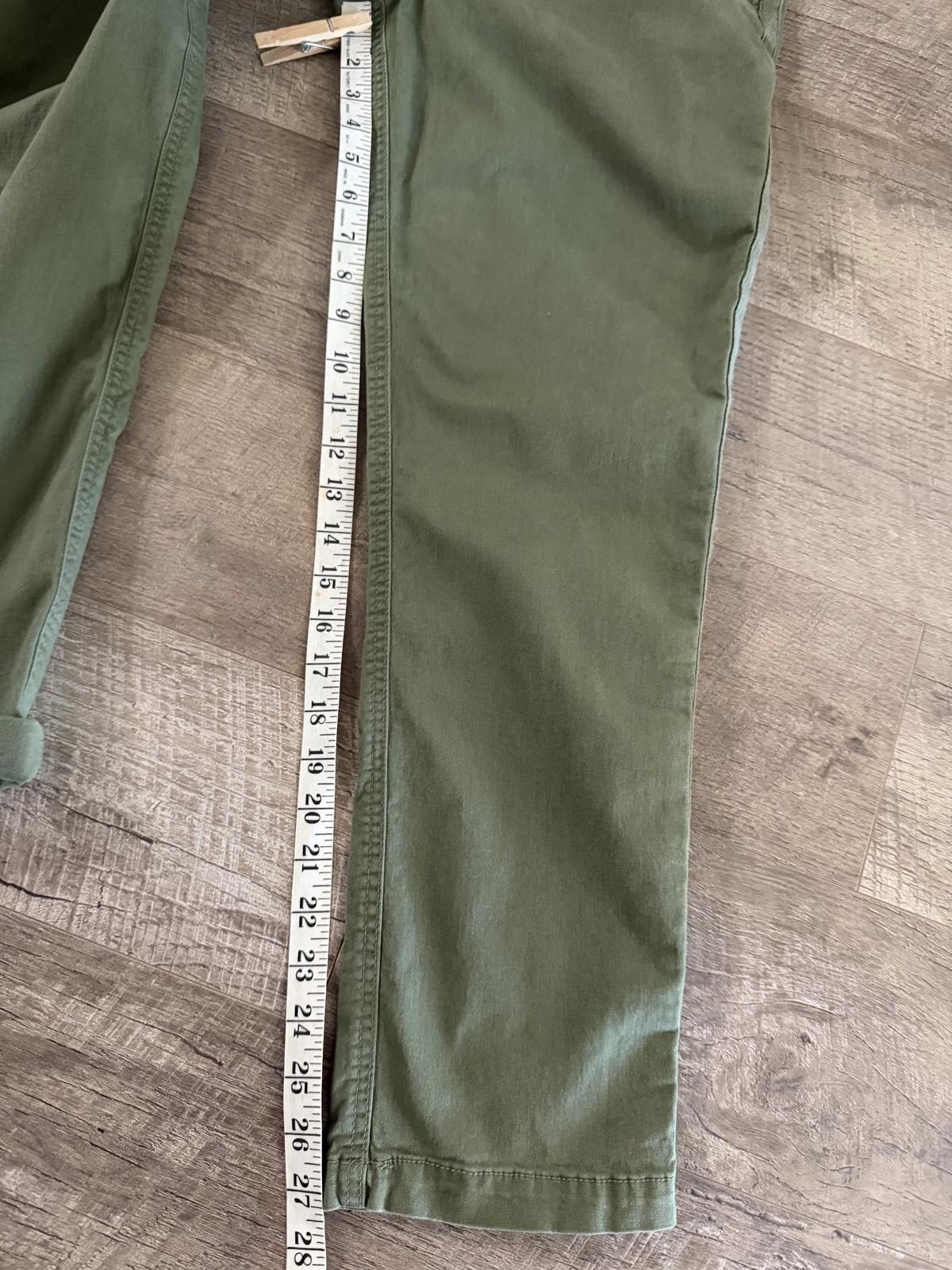 Gap GAP Olive Green Chino Pants Size 8 Size 30" / US 8 / IT 44 - 10 Thumbnail