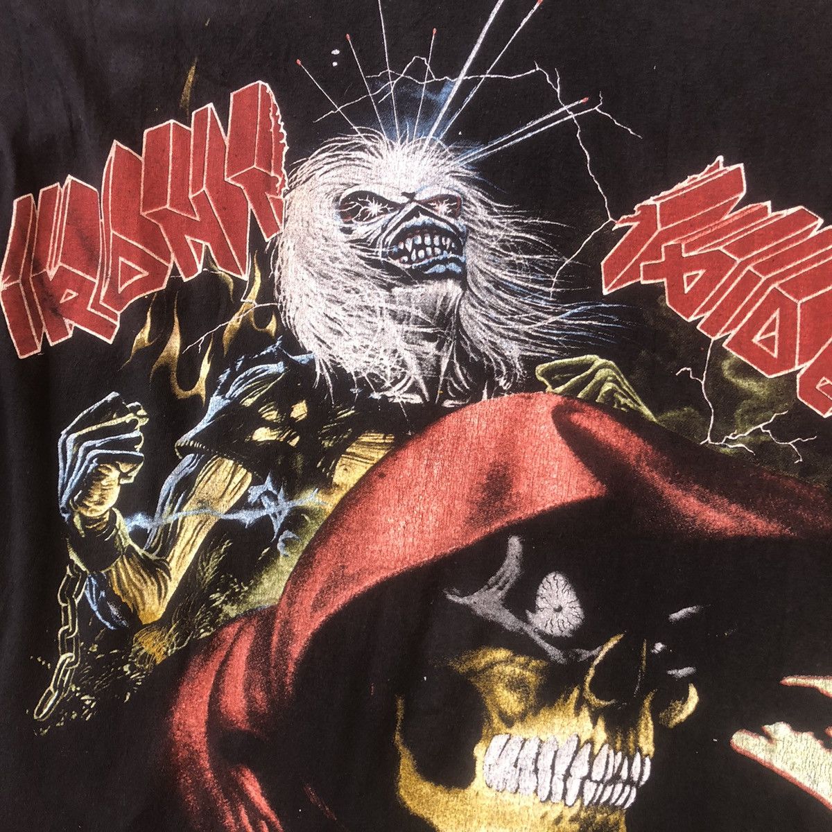 Band Tees × Iron Maiden × Vintage VERY RARE 1980’s IRON MAIDEN EMPIRE T SHIRT ARCHIVAL Size US L / EU 52-54 / 3 - 8 Thumbnail