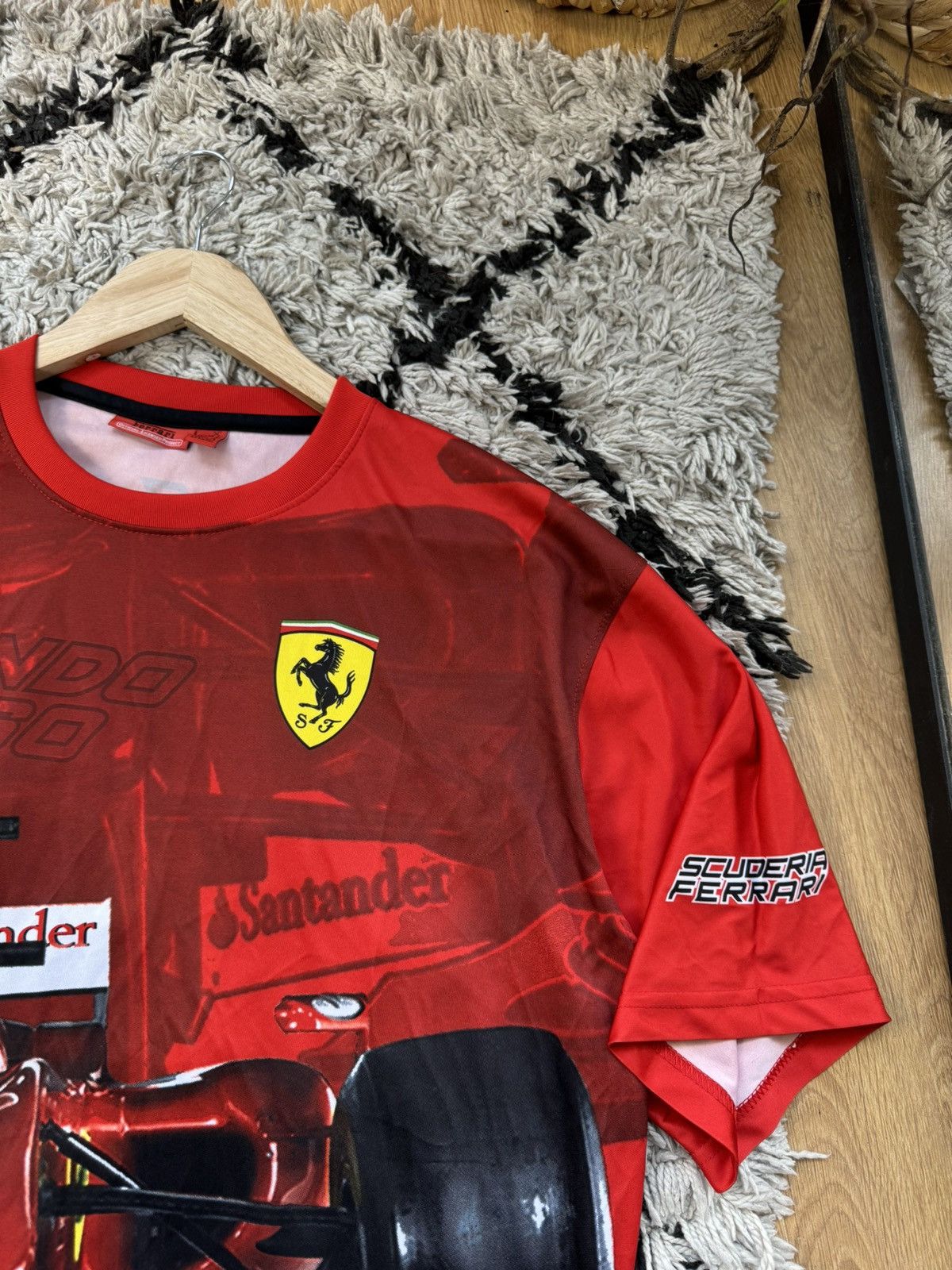 Ferrari Ferarri big logo t-shirt Size US XL / EU 56 / 4 - 6 Thumbnail