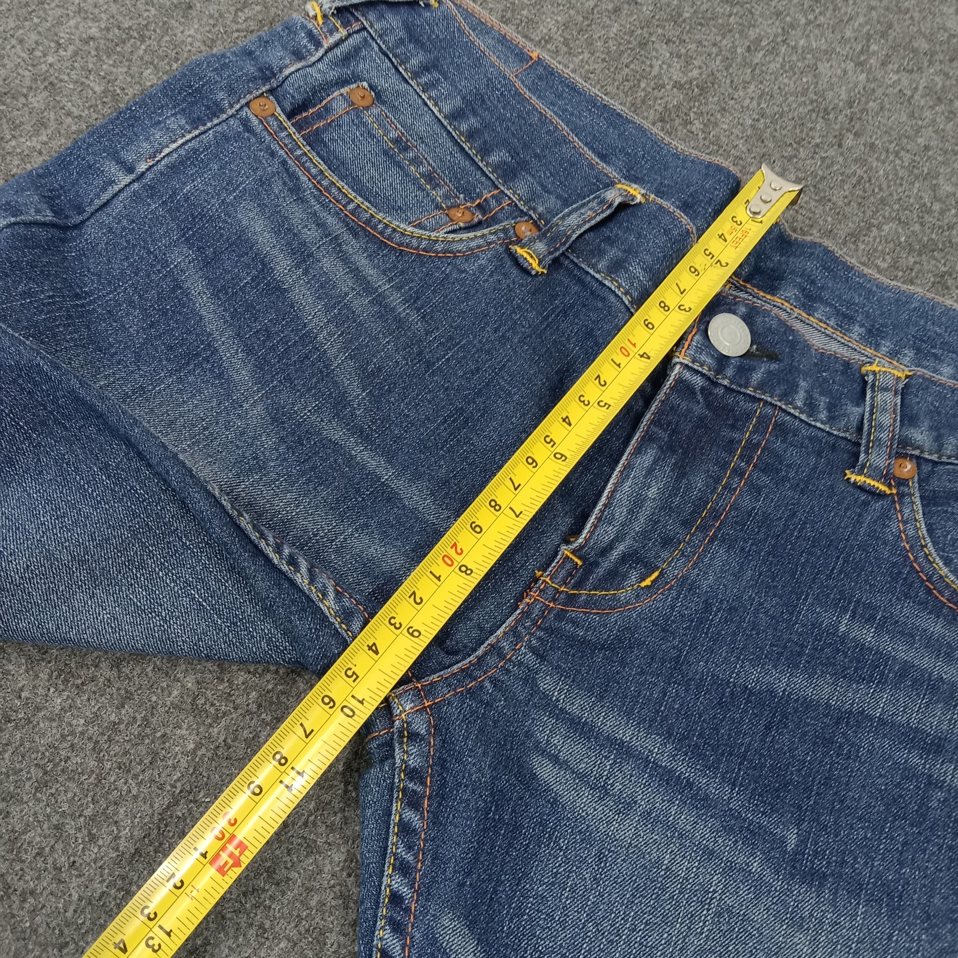 Japanese Brand × Vintage Evisu Japanese Brand Daicock Custom Art Denim Jeans Size 31" - 10 Thumbnail