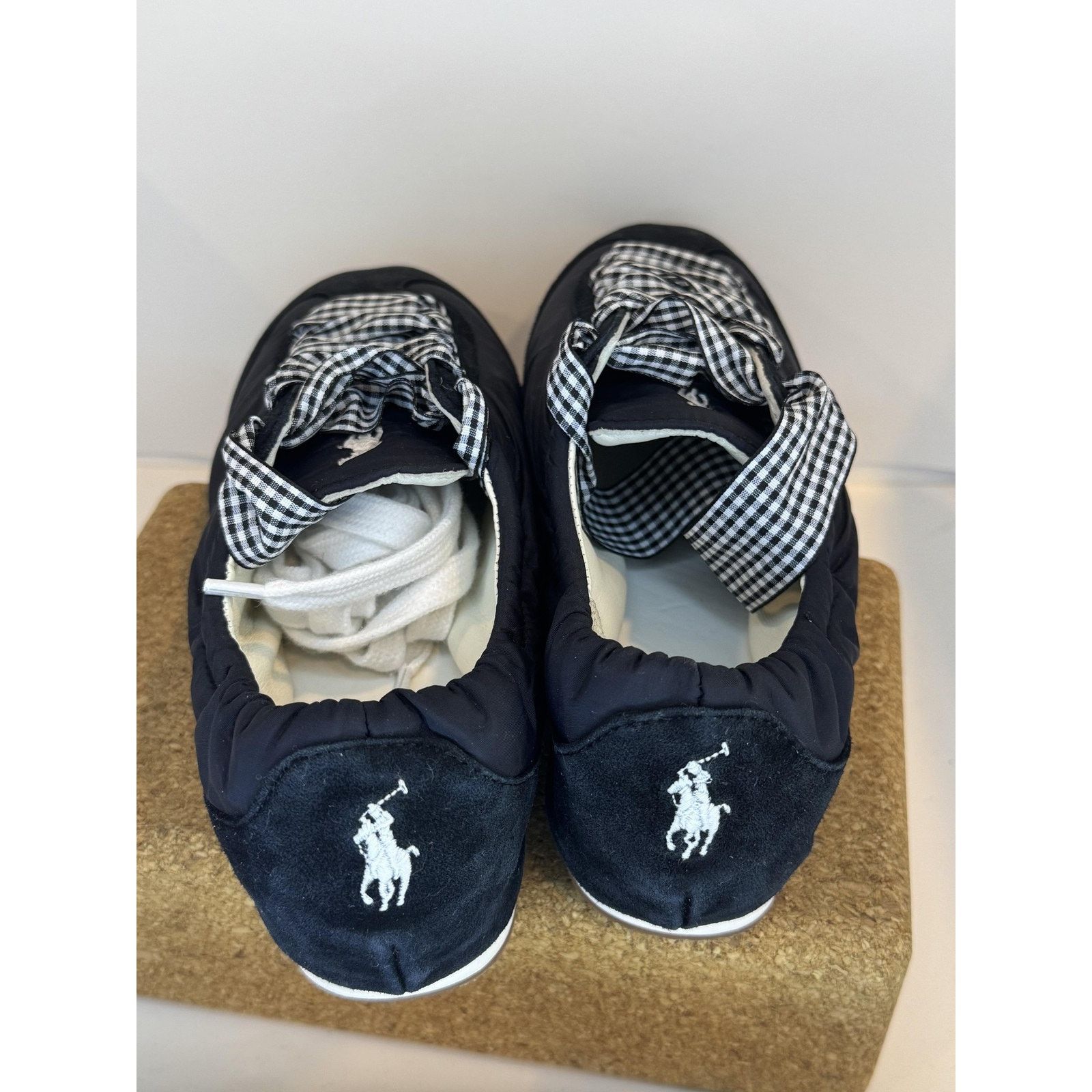 Polo Ralph Lauren Polo Ralph Lauren Shoes Womens Size 7.5 Gingham Lace Up Size US 7.5 / IT 37.5 - 6 Thumbnail