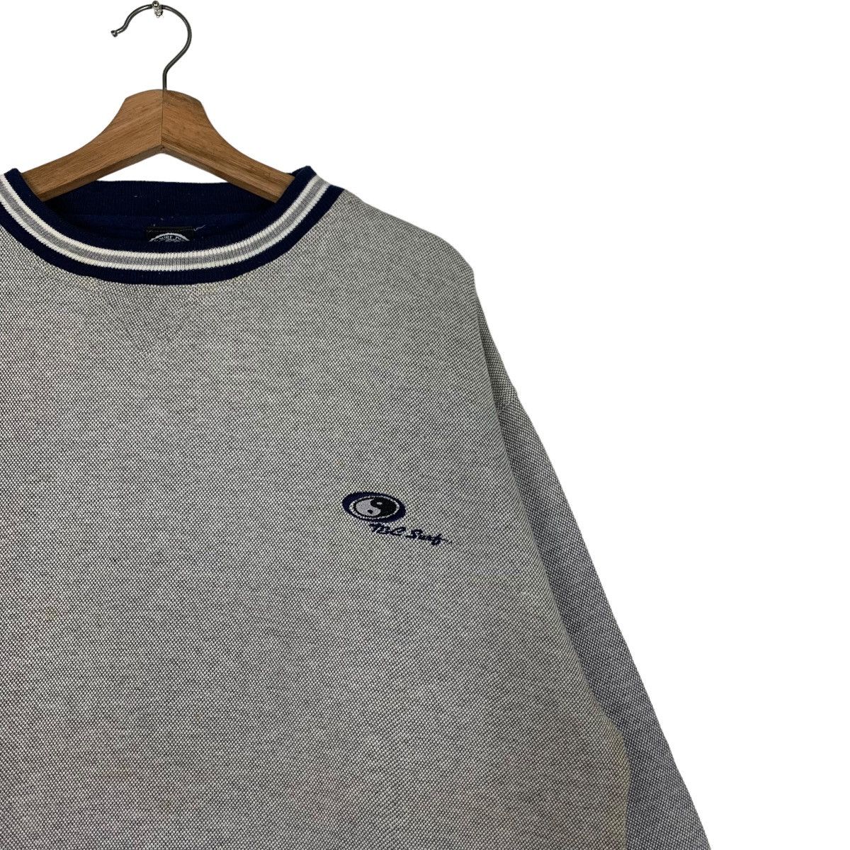 Vintage T&C SURF Design Hawaii Embroidery Logo Sweatshirt #0420-C19 Size US L / EU 52-54 / 3 - 5 Thumbnail
