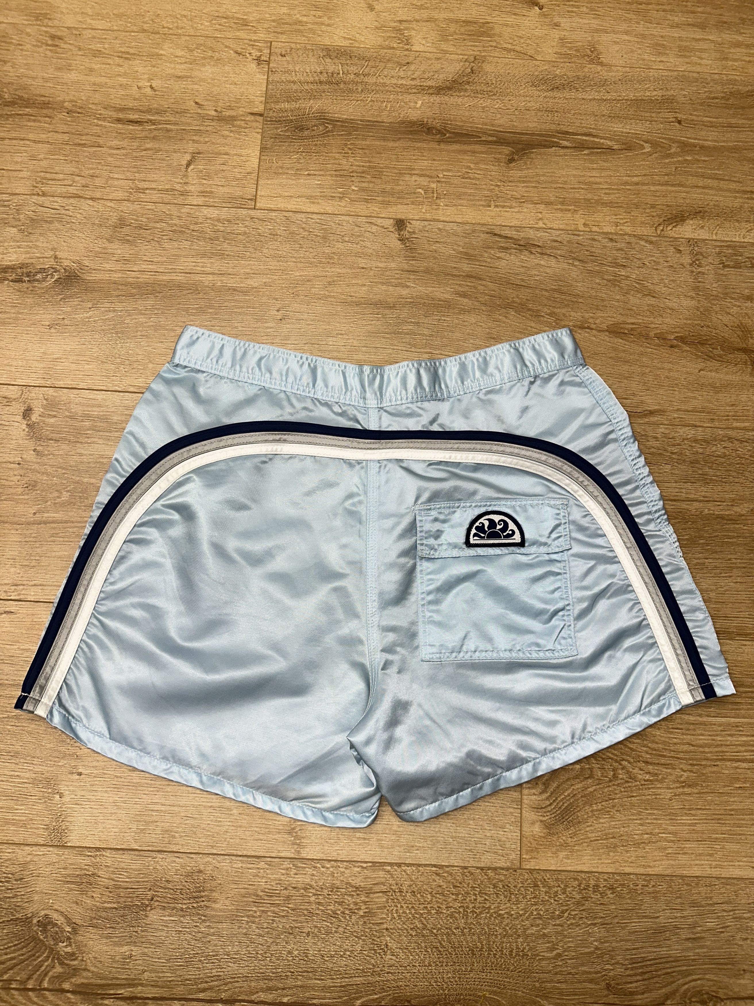 Sundek Sky Blue Sundek 30 Rainbow Beach Swim Board Shorts Suit 30 S Size US 30 / EU 46 - 6 Thumbnail