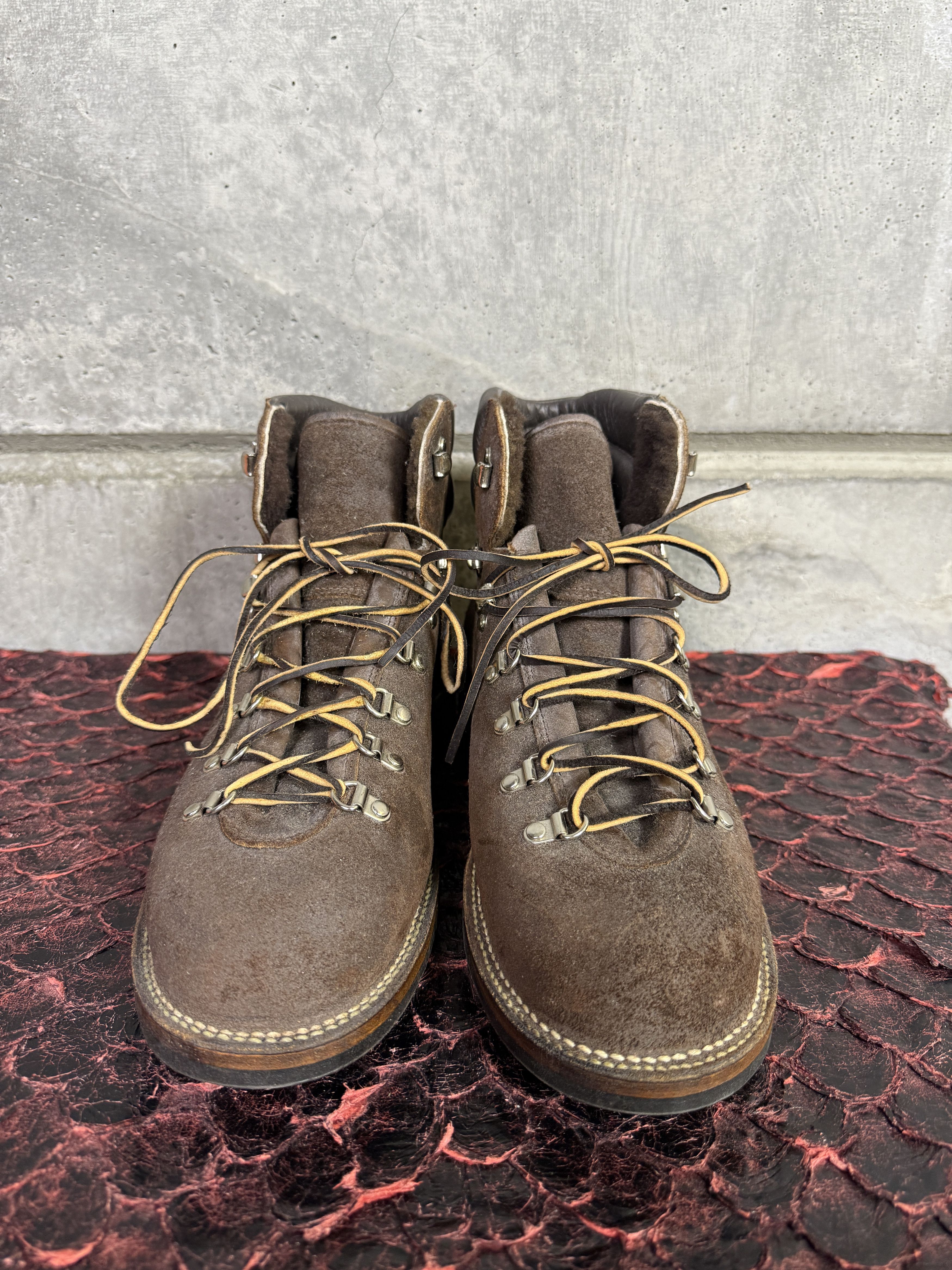 Viberg Viberg SAMPLE Pachena Bay Tobacco Chamois Roughout Boots Size US 11.5 / EU 44-45 - 3 Thumbnail