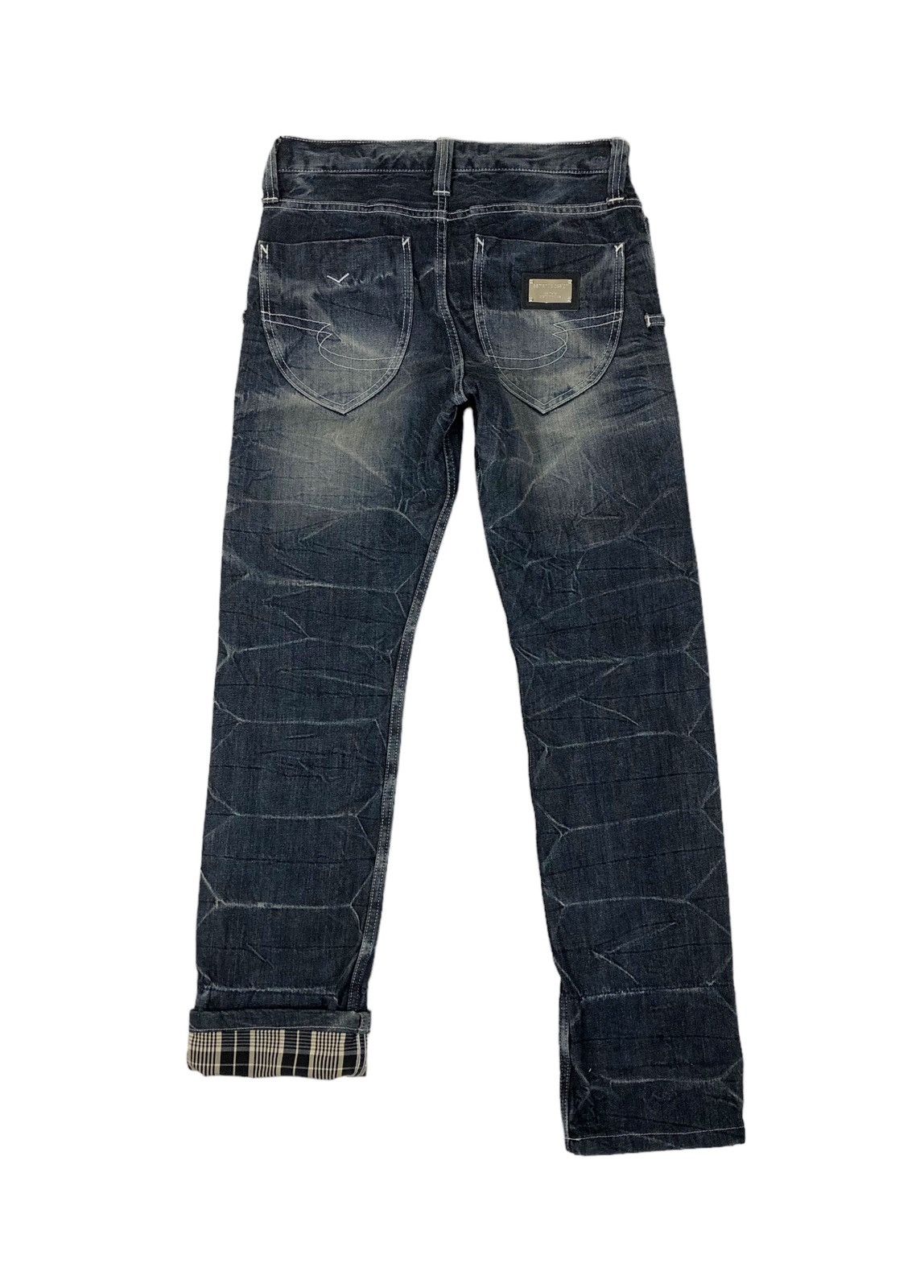 Hysteric Glamour Japanese Brand Semantic Design Stone Wash Denim Jeans Size US 30 / EU 46 - 2 Thumbnail