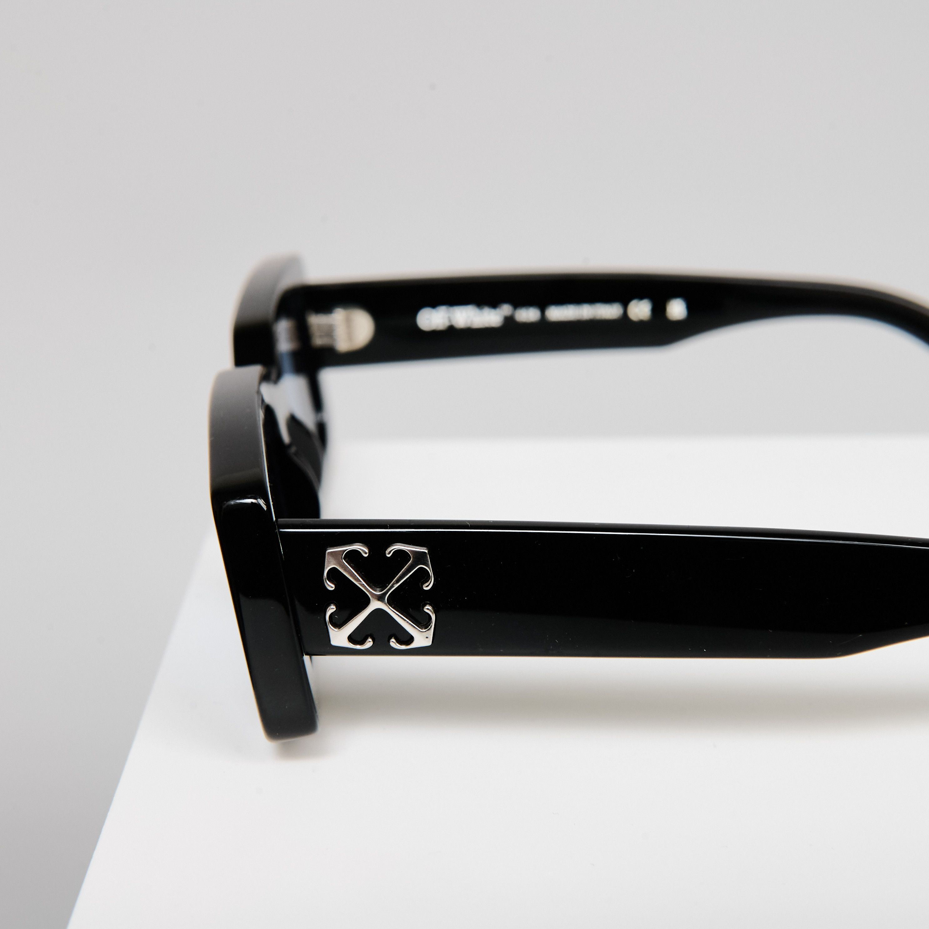 Off-White OFF WHITE Arthur Sunglasses BLACK/BLUE Size ONE SIZE - 3 Thumbnail