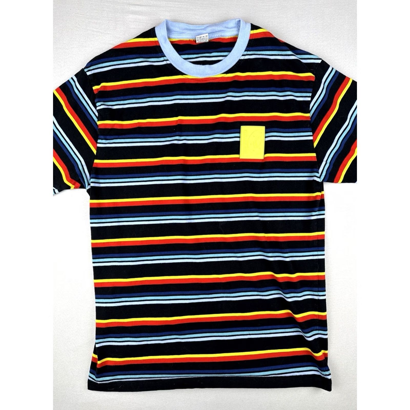 Odd Future Odd Future T Shirt Striped Multicolor Donut Logo Streetwear Skate Size L Size US L / EU 52-54 / 3 - 2 Thumbnail